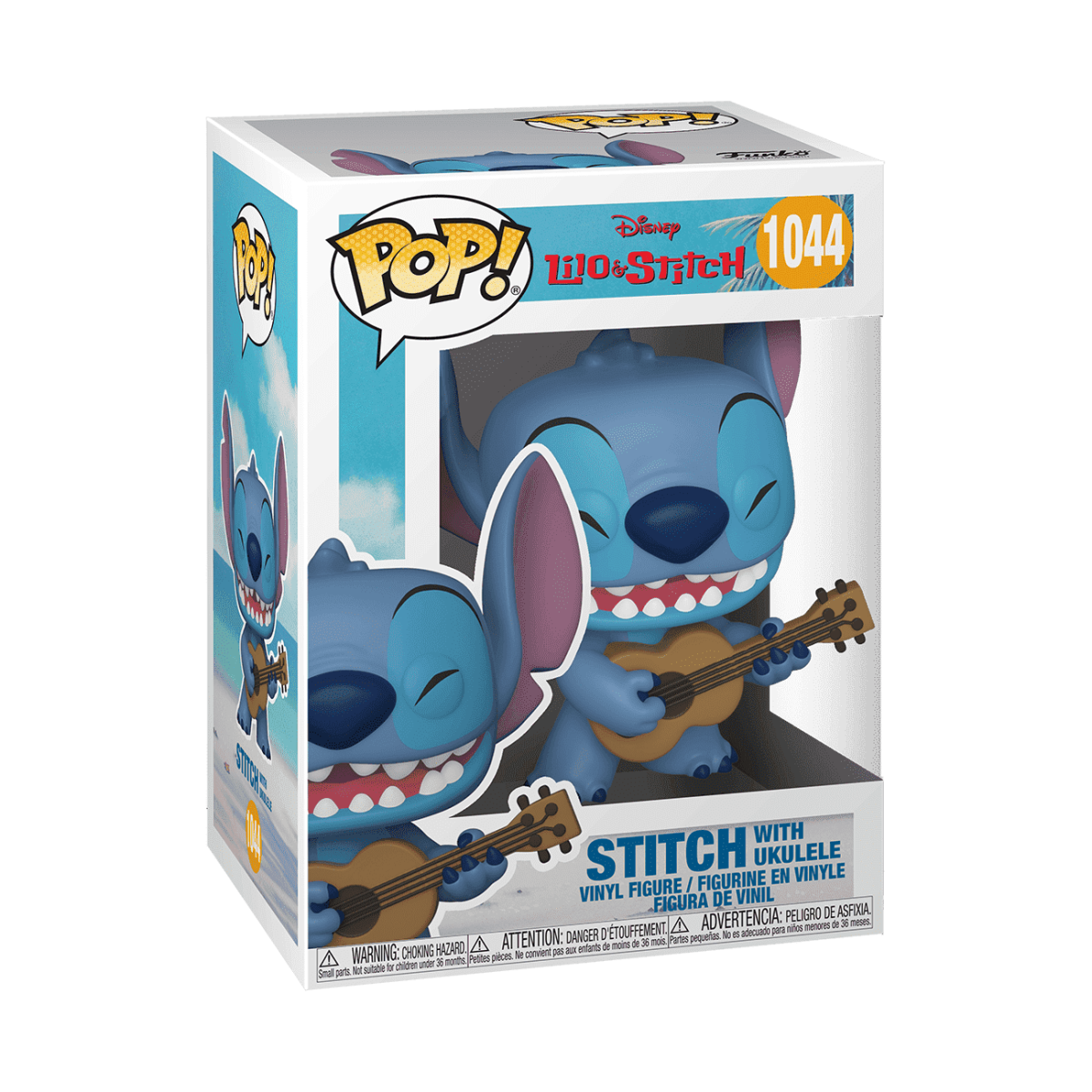 Pop! Stitch with Ukuele - Figurine Pop! Disney - vue 2