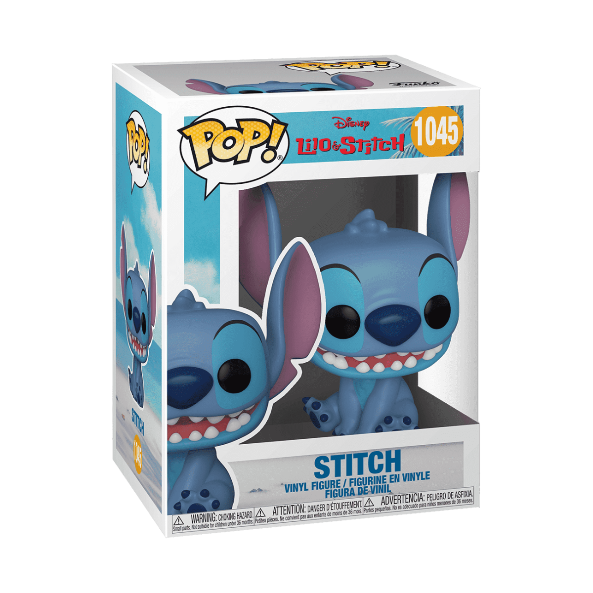 Pop! Stitch Smiling - Figurine Pop! Disney - vue 2