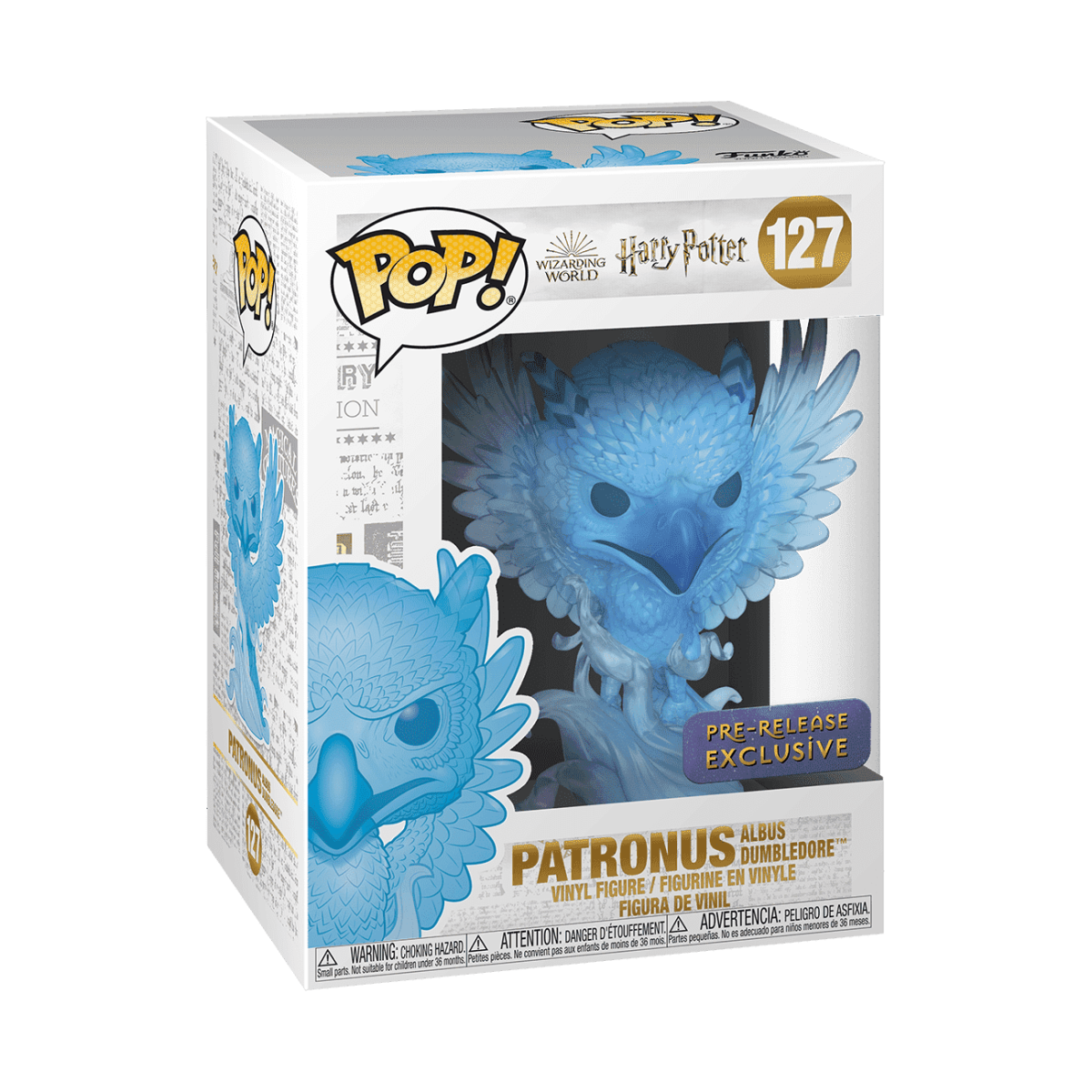 Pop! Patronus Albus Dumbledore - Figurine Pop! Harry Potter - vue 2