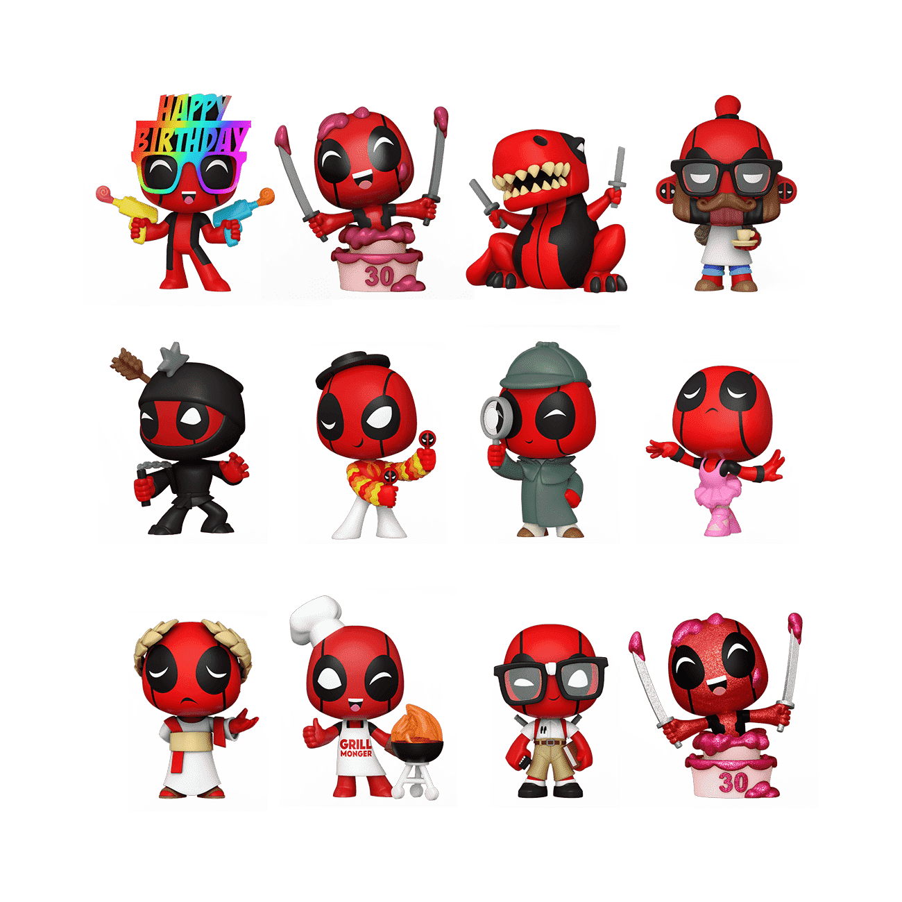 Deadpool Mystery Minis - Figurine Mystery Minis Marvel - vue 2
