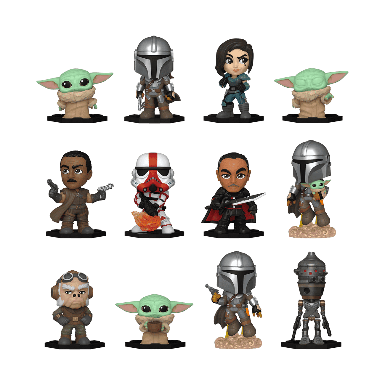 The Mandalorian Mystery Minis - Figurine Mystery Minis Star Wars - vue 2