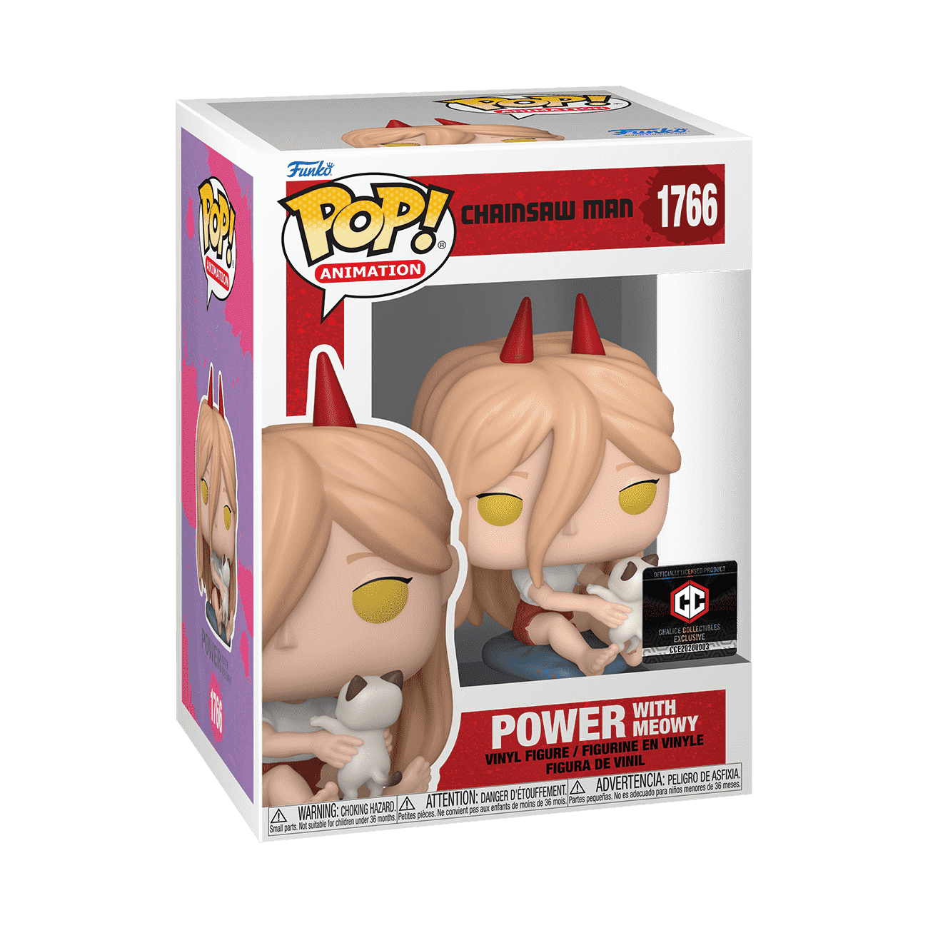 Pop! Power with Meowy - Figurine Pop! Chainsaw Man - vue 2