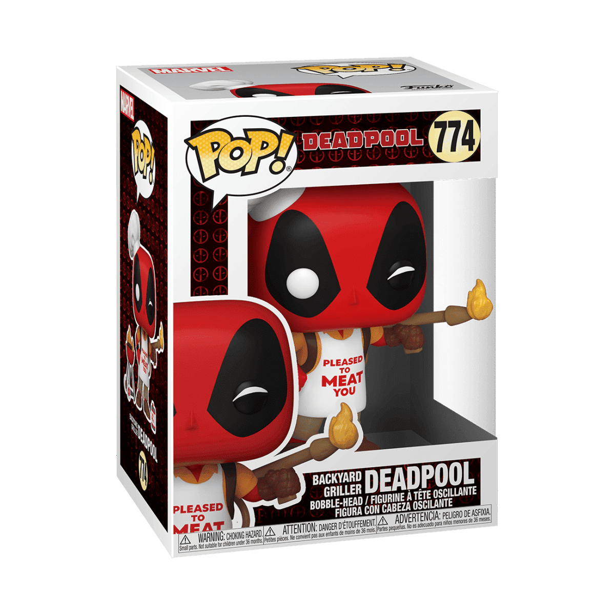 Pop! Backyard Griller Deadpool - Figurine Pop! Marvel - vue 2