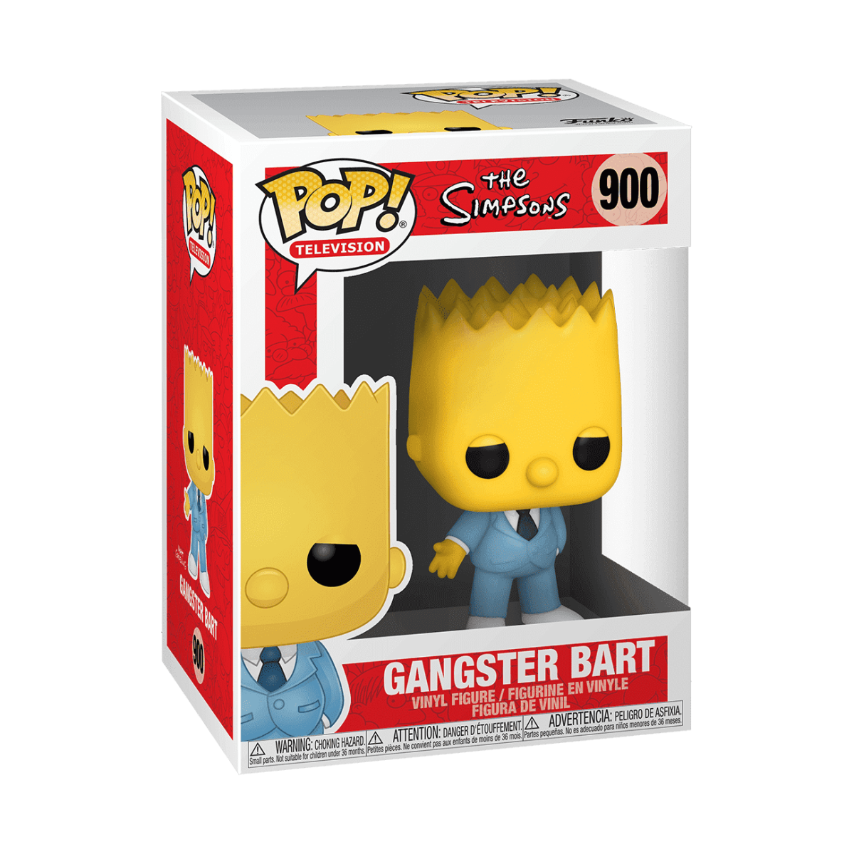 Pop! Gangster Bart - Figurine Pop! The Simpsons - vue 2