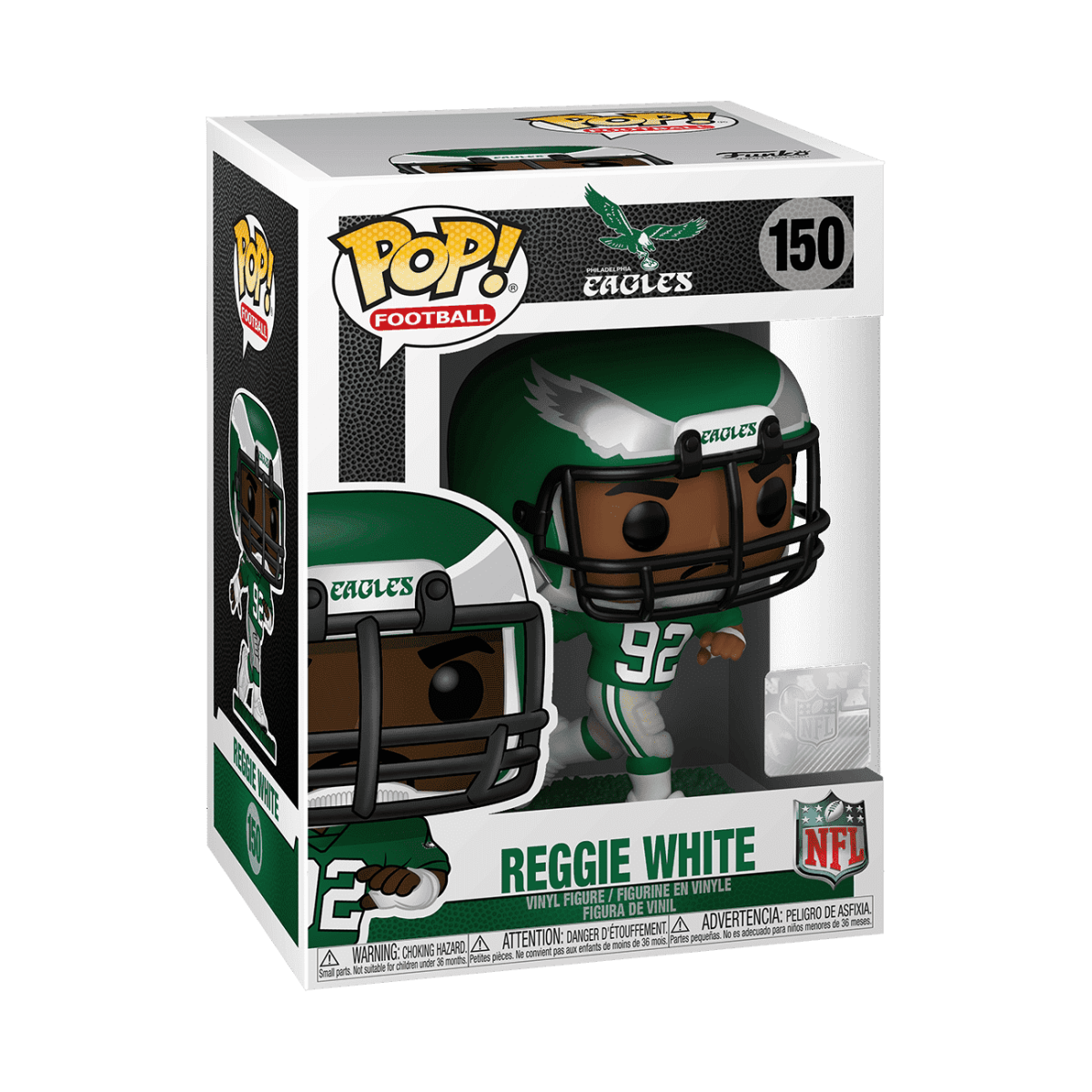 Pop! Reggie White - Figurine Pop! NFL - vue 2