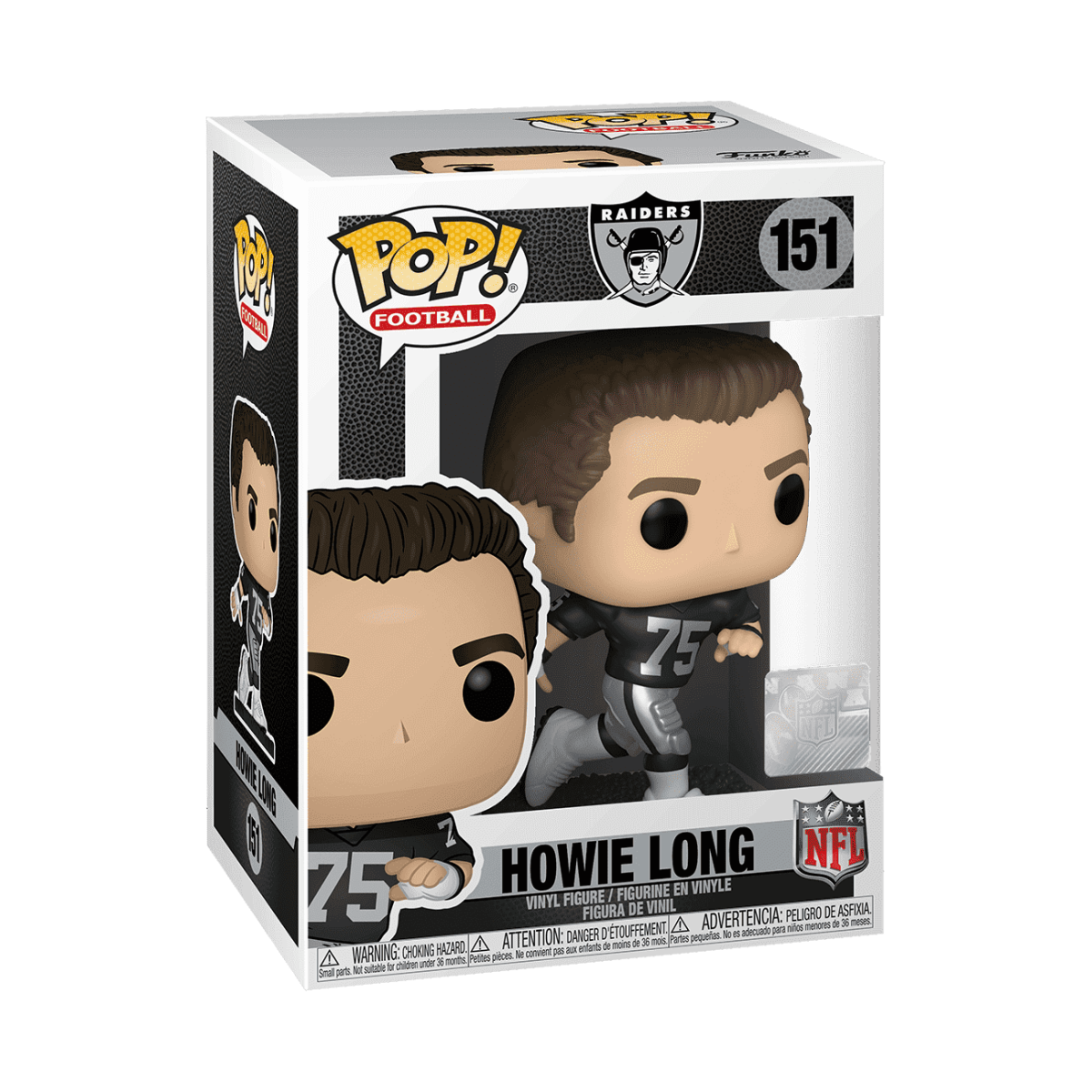 Pop! Howie Long - Figurine Pop! NFL - vue 2