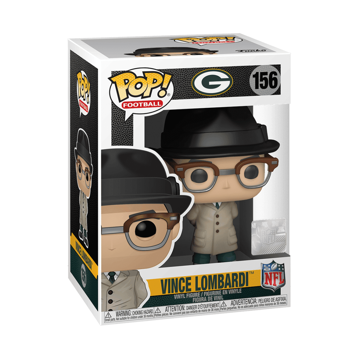 Pop! Vince Lombardi - Figurine Pop! NFL - vue 2