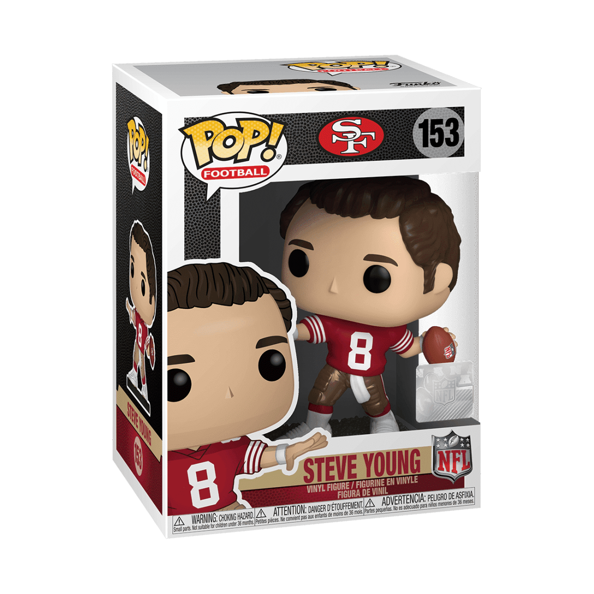 Pop! Steve Young - Figurine Pop! NFL - vue 2