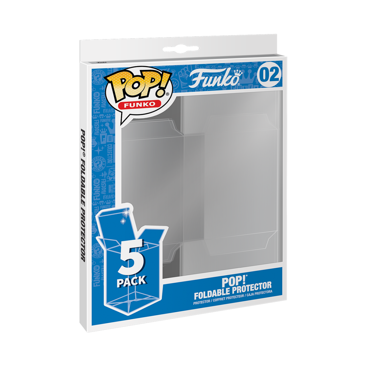 Foldable Pop! Protector 5-Pack - Figurine Accessories