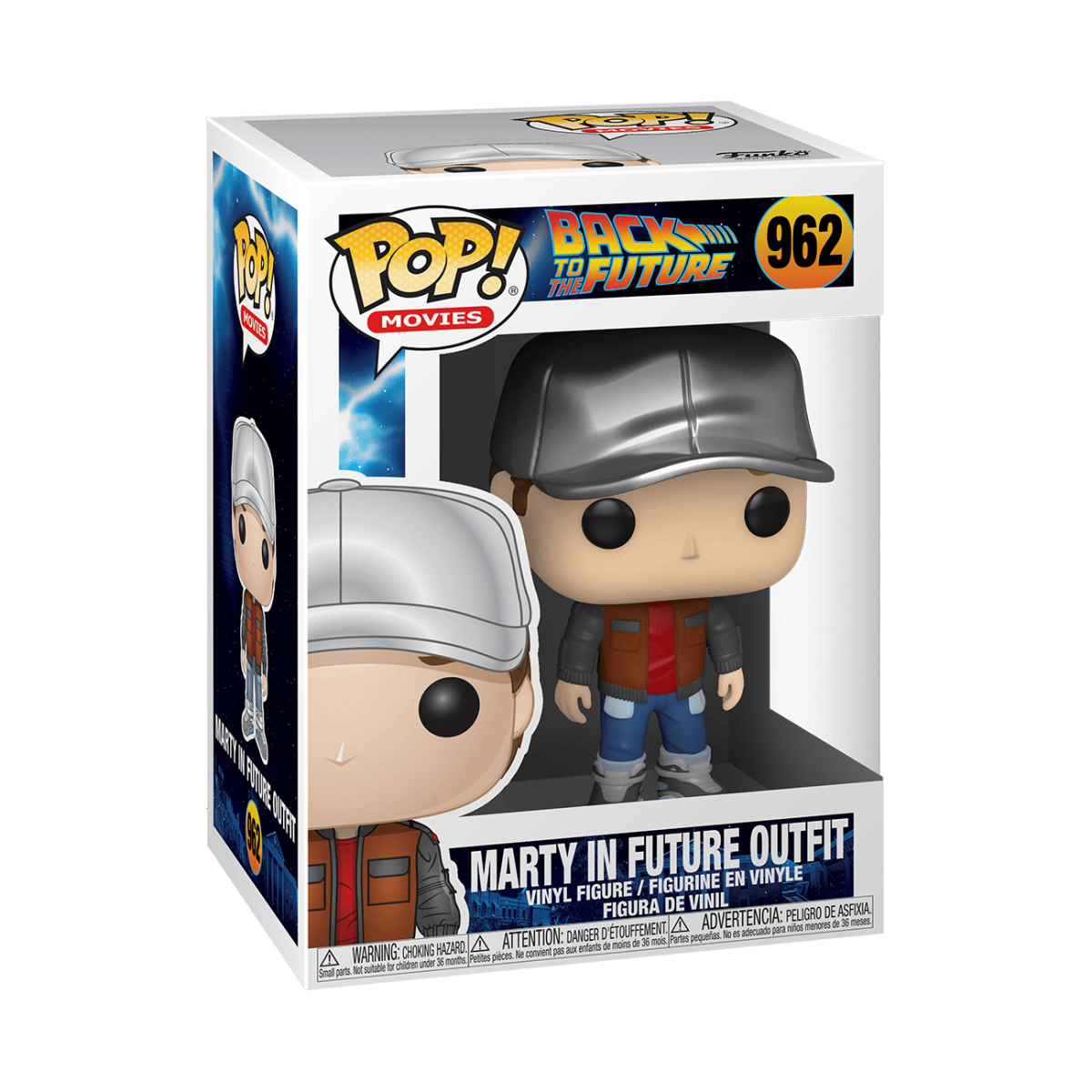 Pop! Marty in Future Outfit - Figurine Pop! Back to the Future - vue 2