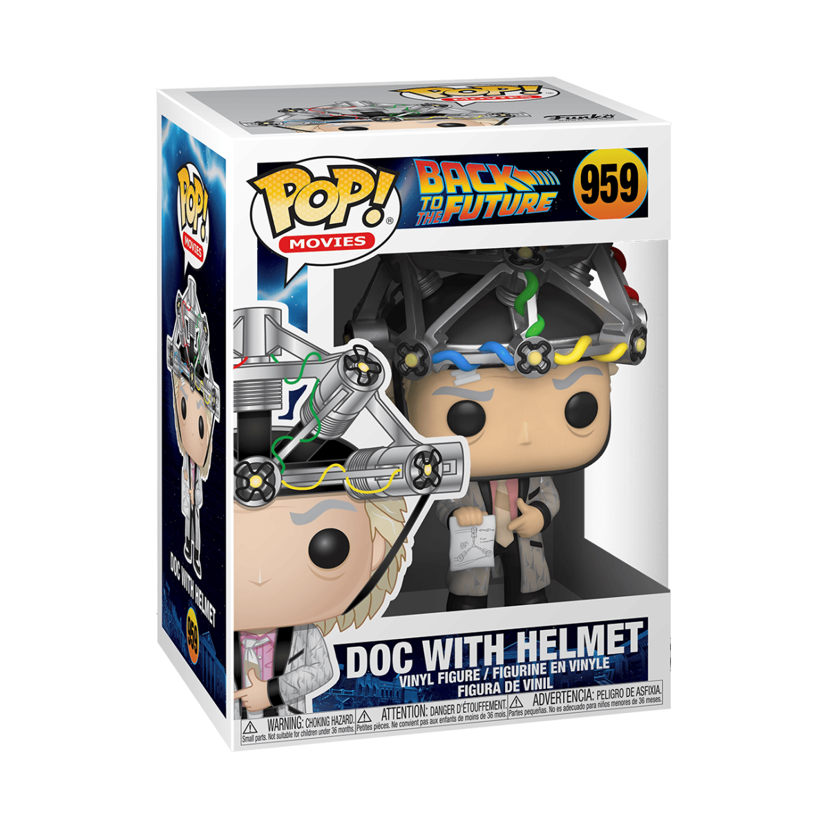 Pop! Doc with Helmet - Figurine Pop! Back to the Future - vue 2