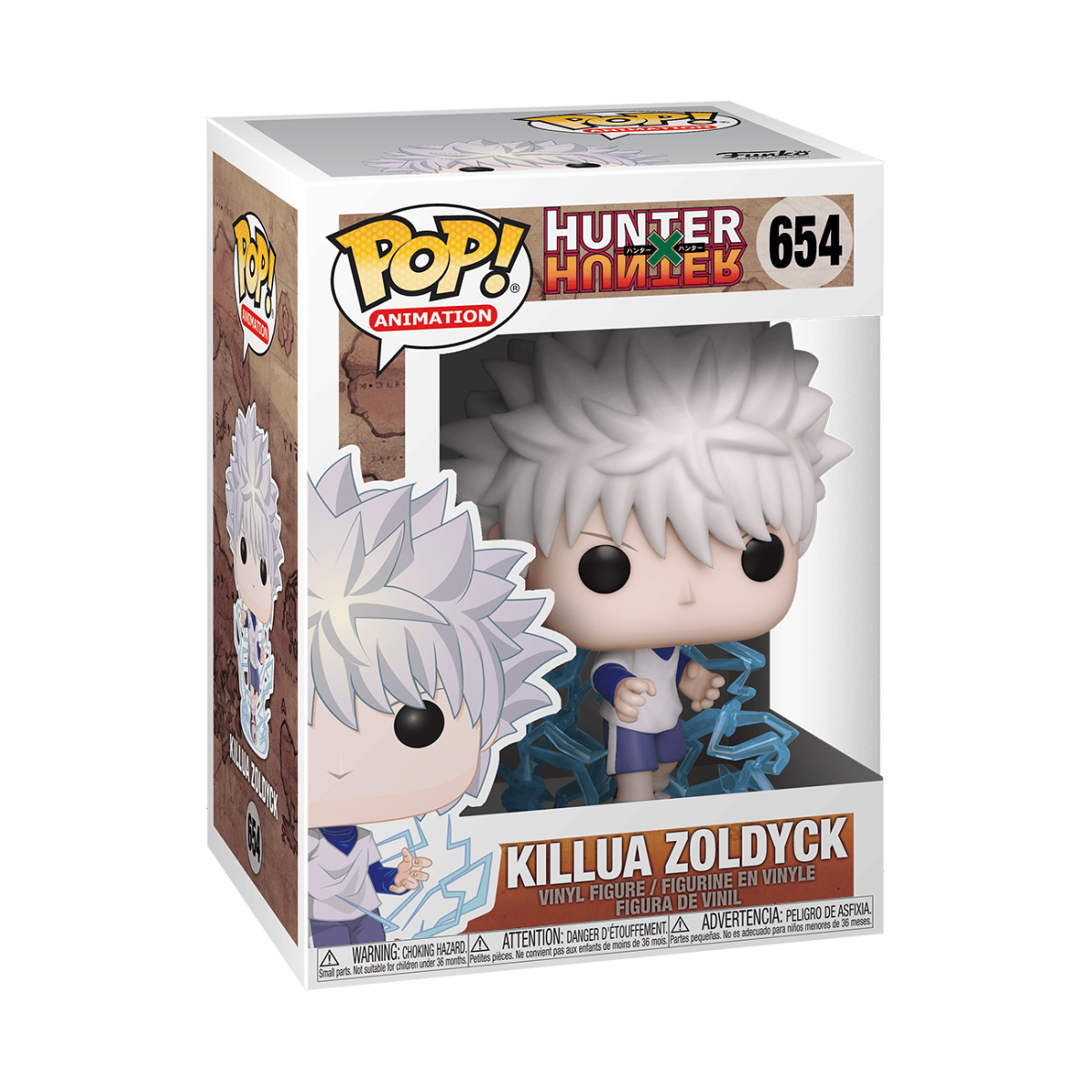 Pop! Killua Zoldyck - Figurine Pop! Hunter x Hunter - vue 2