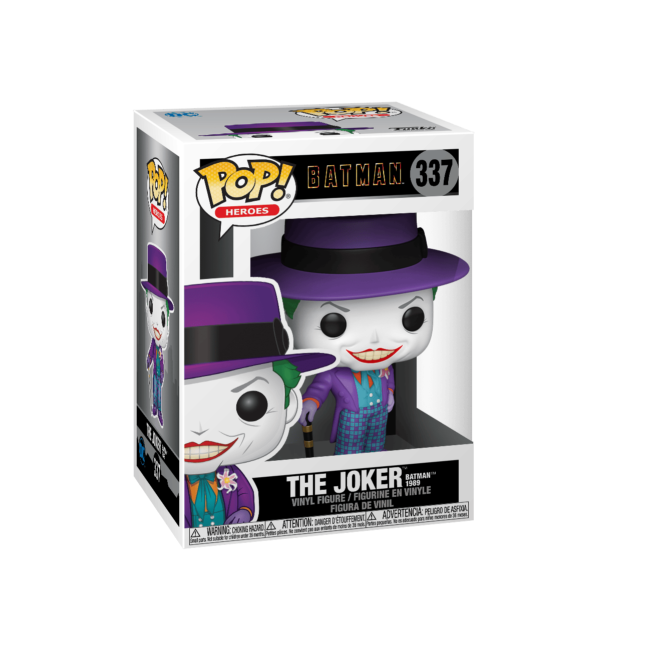 Pop! The Joker Batman 1989 - Figurine Pop! DC Comics - vue 2
