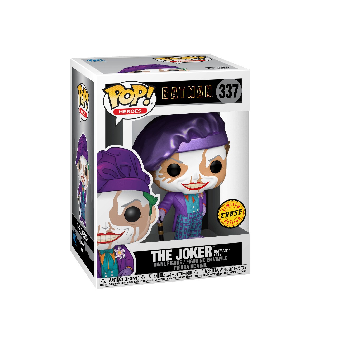 Pop! The Joker Batman 1989 - Figurine Pop! DC Comics - vue 4