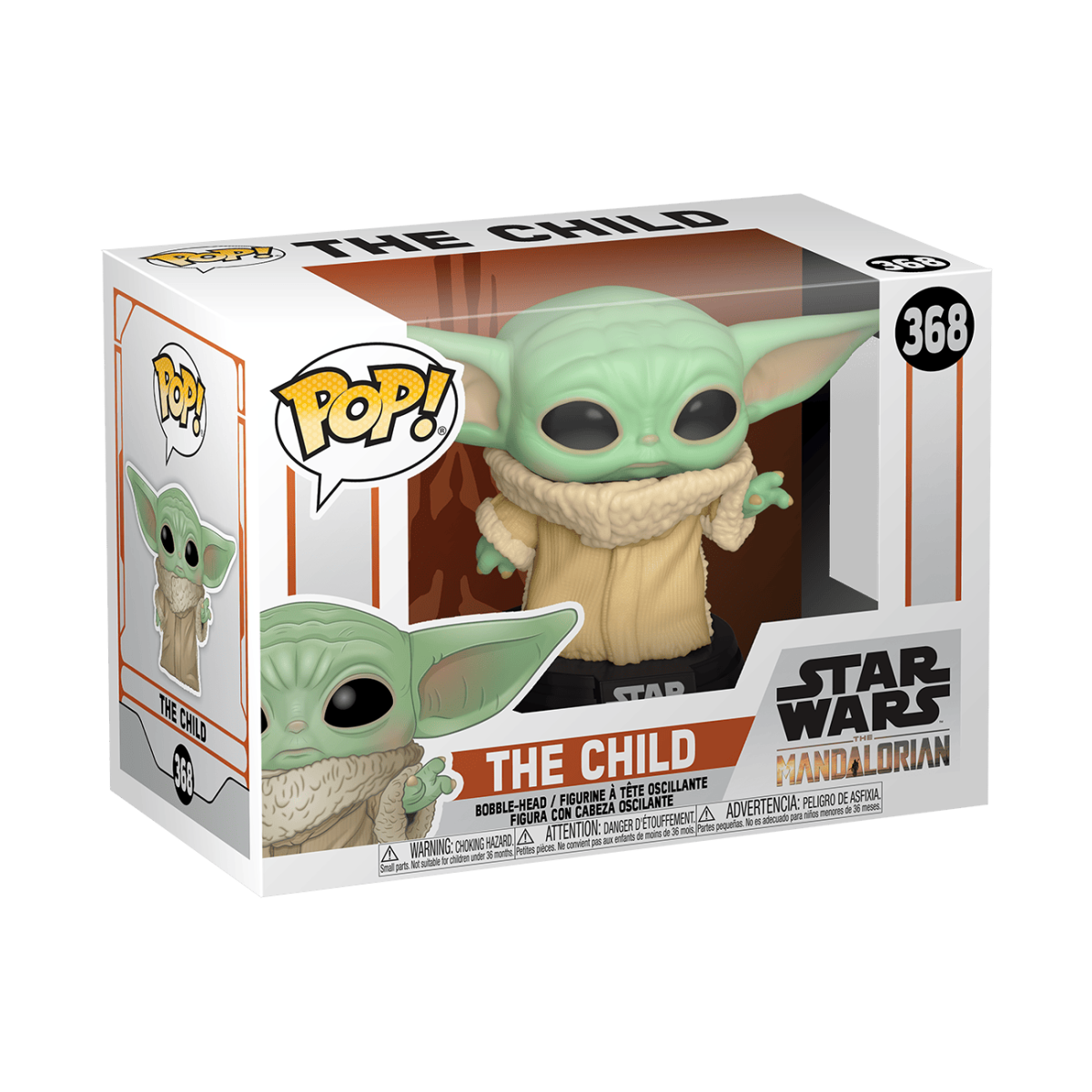 Pop! The Child Reaching - Figurine Pop! Star Wars - vue 2
