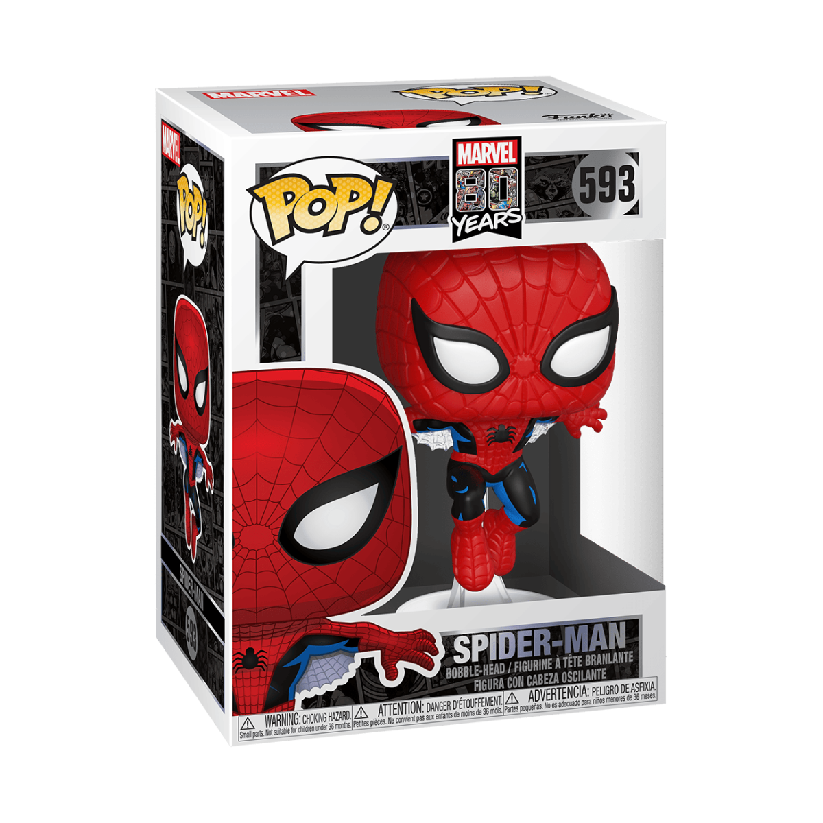 Pop! Spider-Man - Figurine Pop! Marvel - vue 2