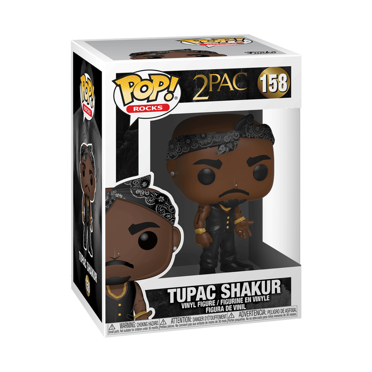 Pop! Tupac Shakur - Figurine Pop! Tupac Shakur - vue 3