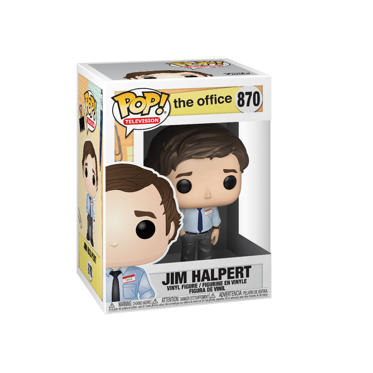 Pop! Jim Halpert - Figurine Pop! The Office - vue 2