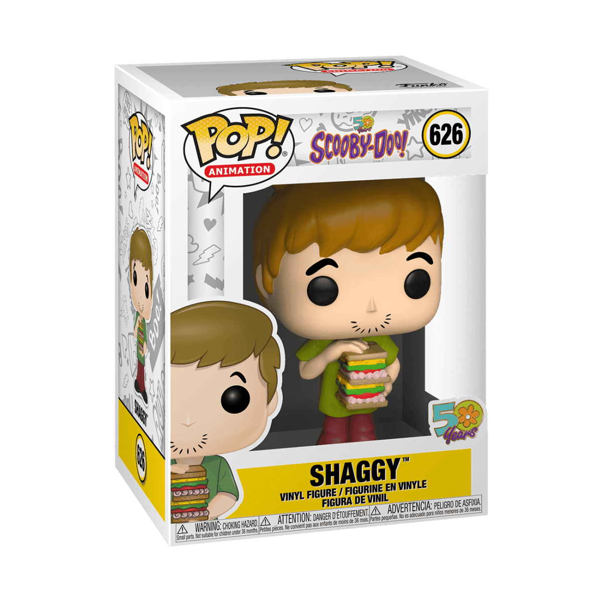 Pop! Shaggy - Figurine Pop! Scooby-Doo - vue 2