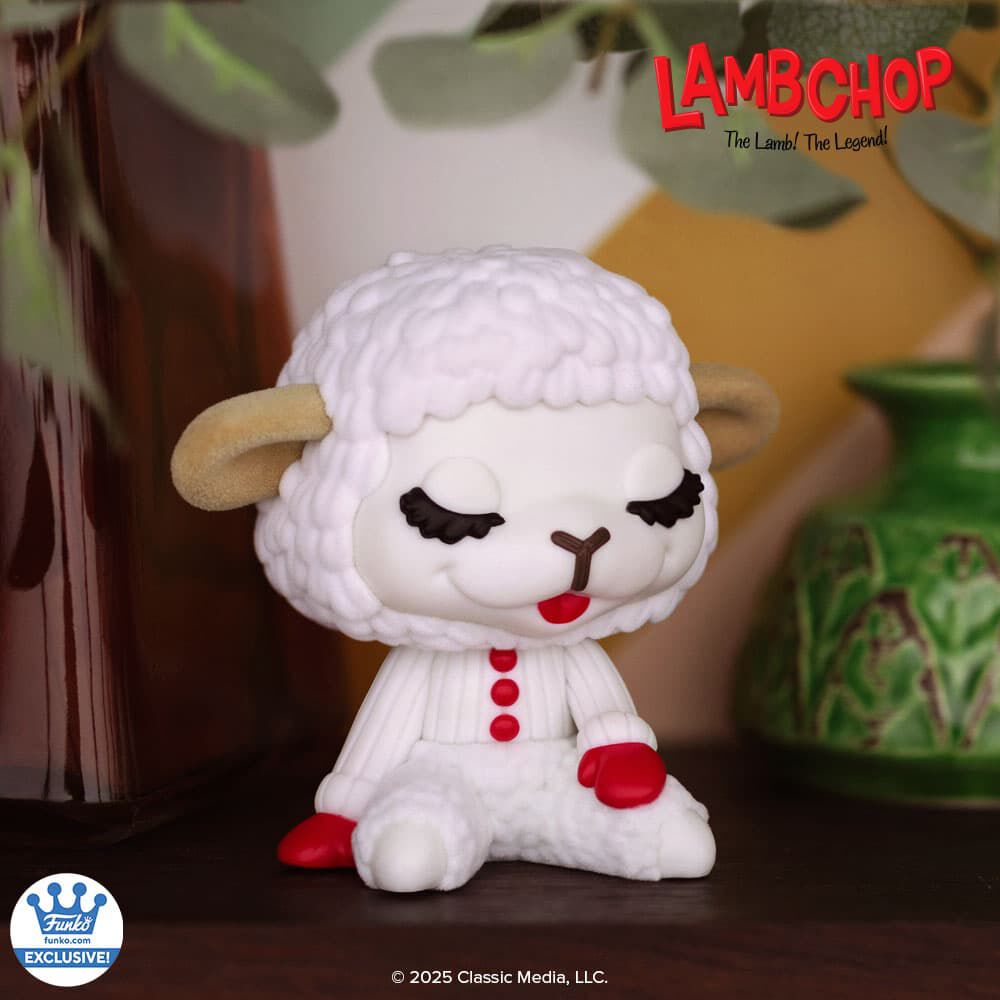 Pop! Lamb Chop (Flocked) - Figurine Pop! Lamb Chop - vue 2