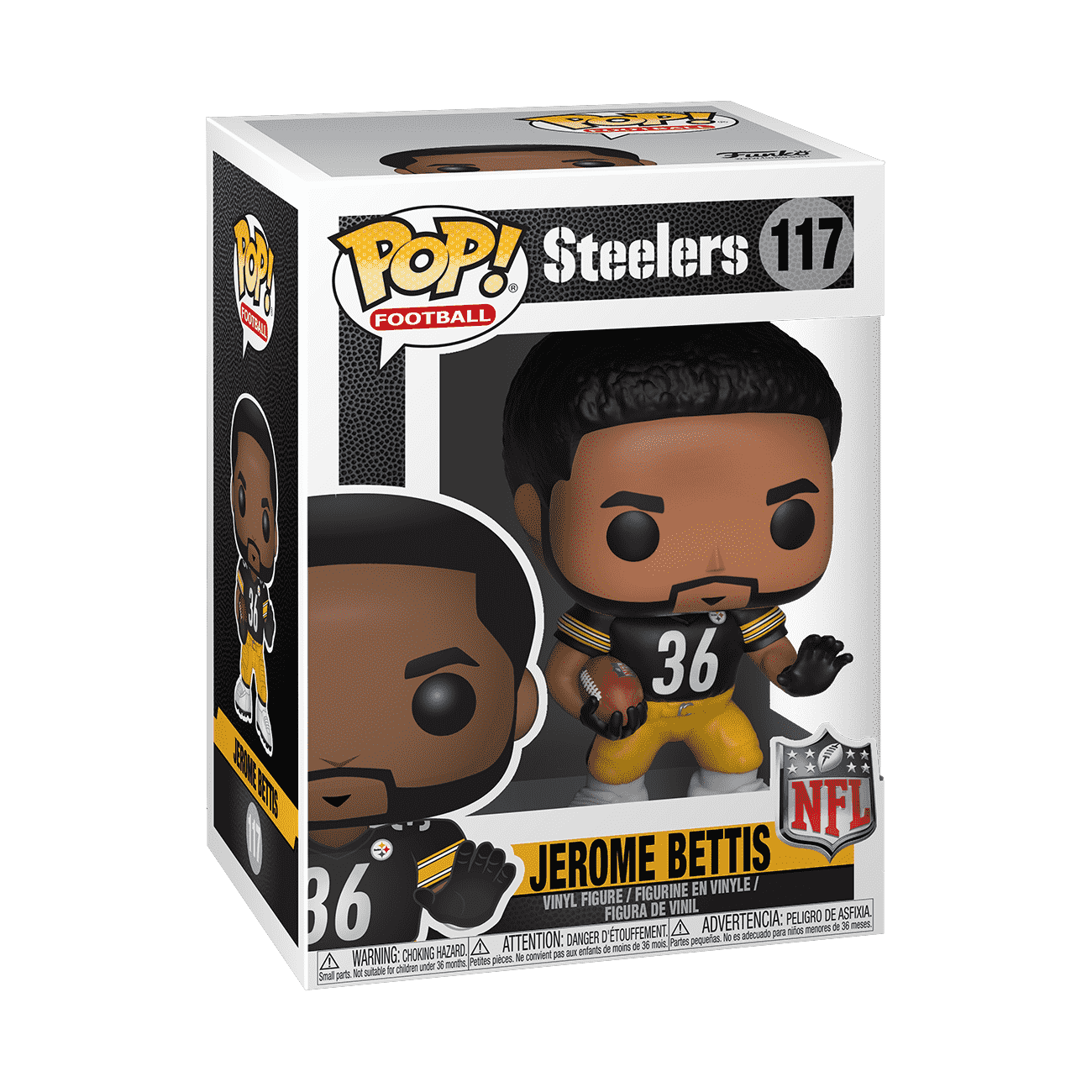 Pop! Jerome Bettis - Figurine Pop! NFL - vue 2