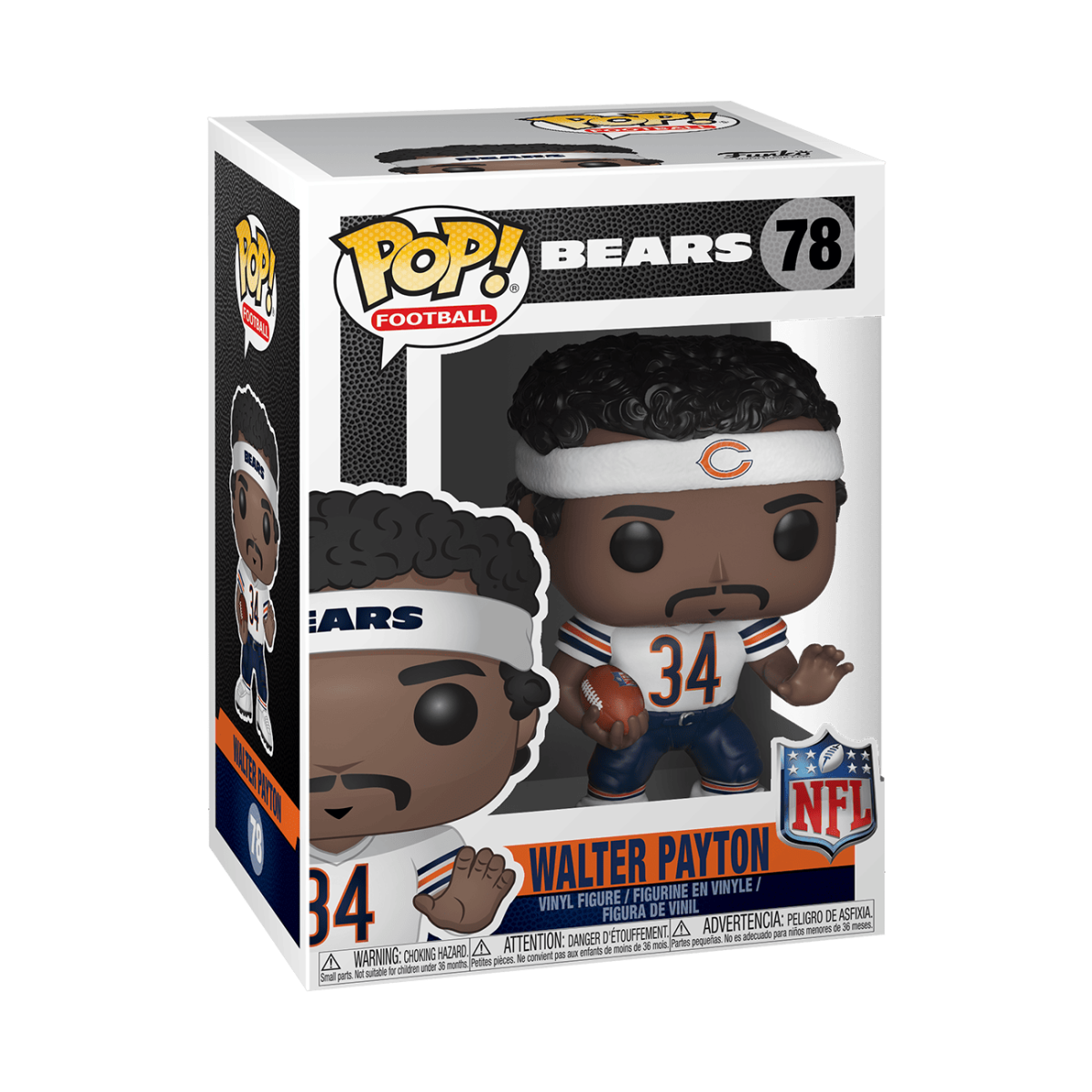 Pop! Walter Payton - Figurine Pop! NFL - vue 2