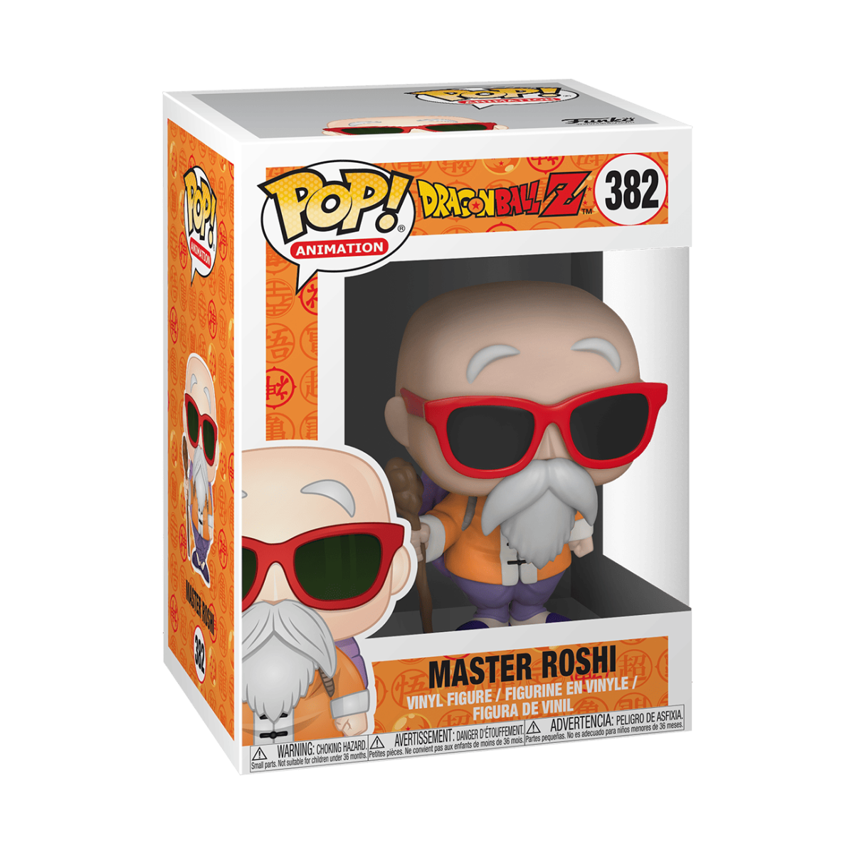 Pop! Master Roshi with Staff - Figurine Pop! Dragon Ball - vue 2