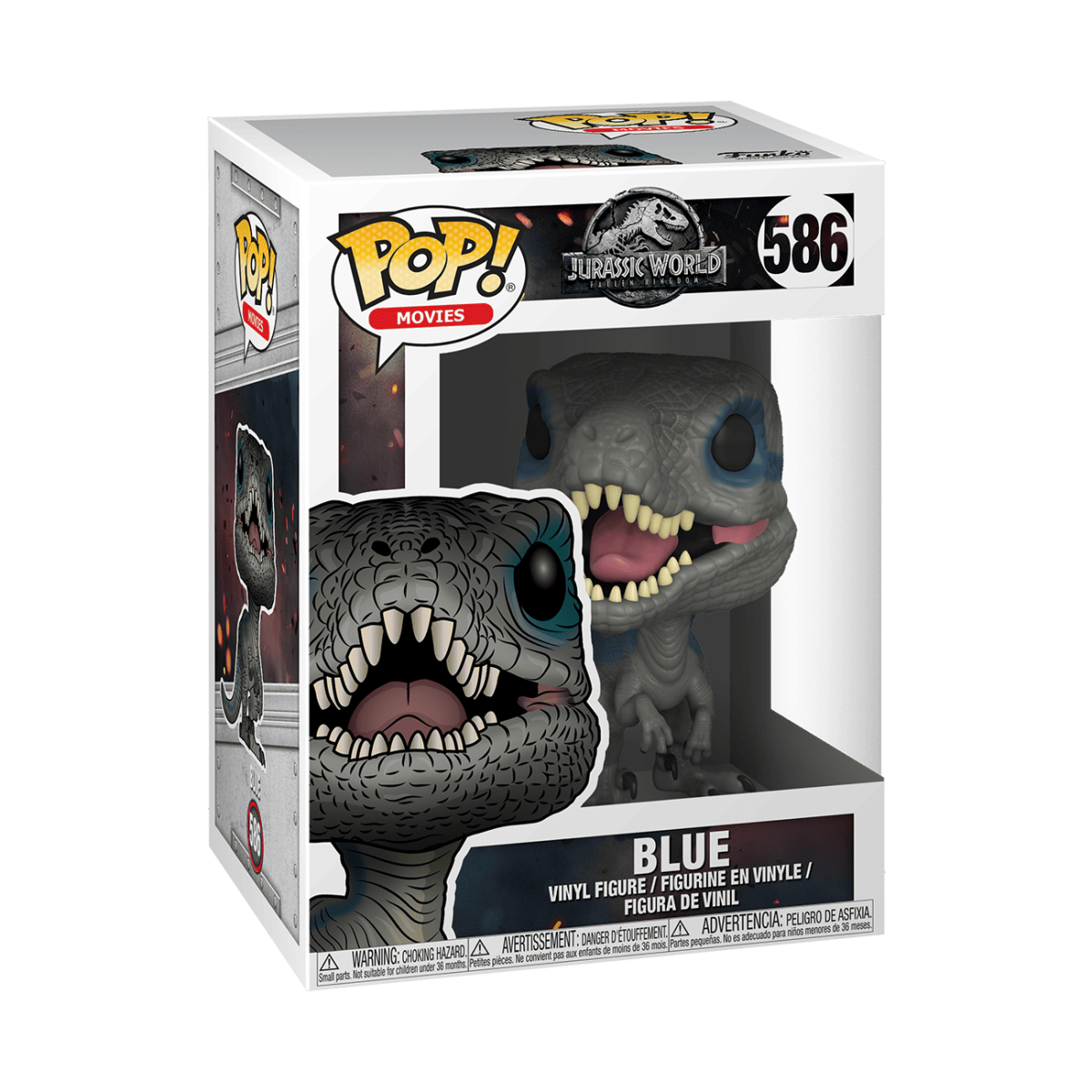 Pop! Blue - Figurine Pop! Jurassic World - vue 2