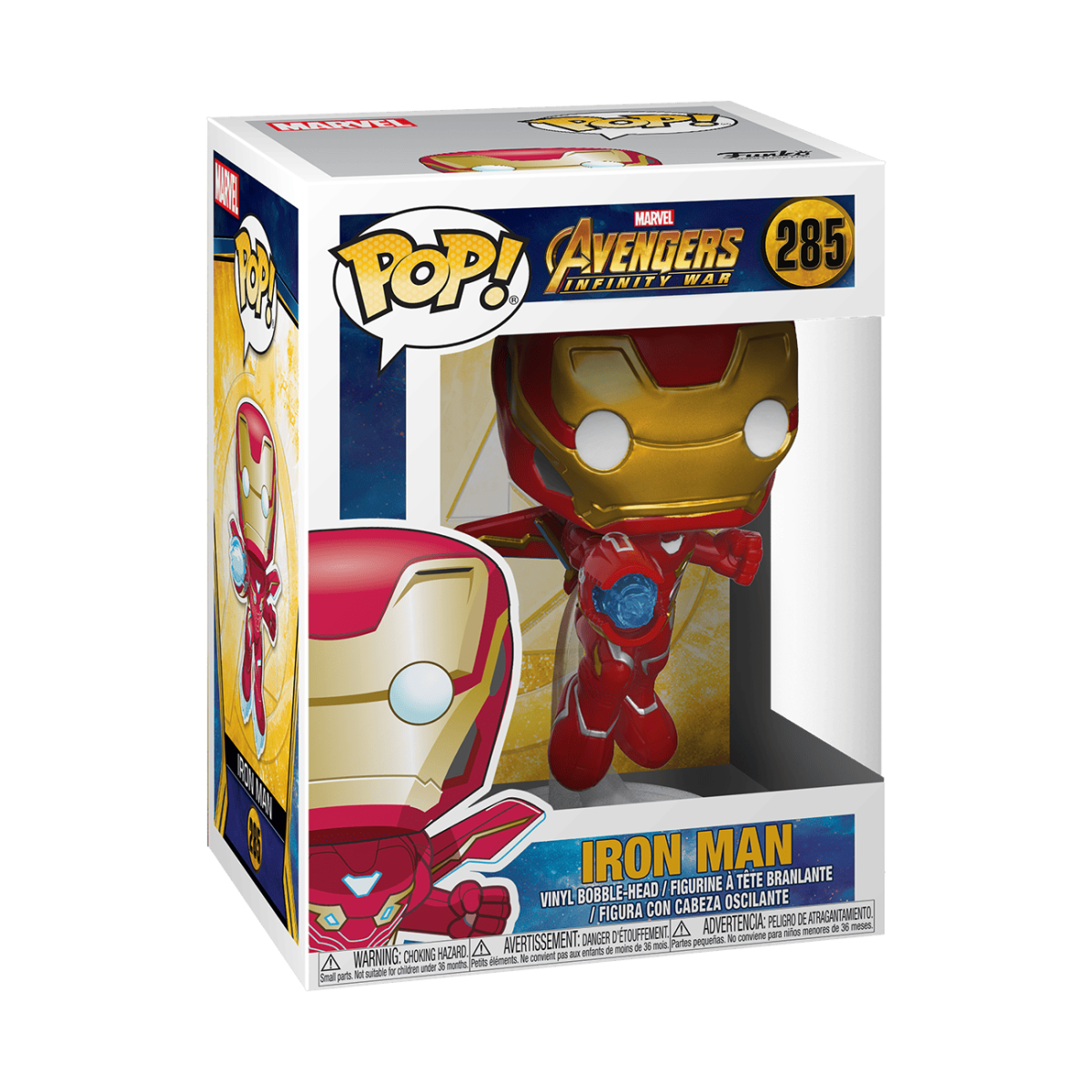 Pop! Iron Man with Nano Repulsor Cannon - Figurine Pop! Marvel - vue 2