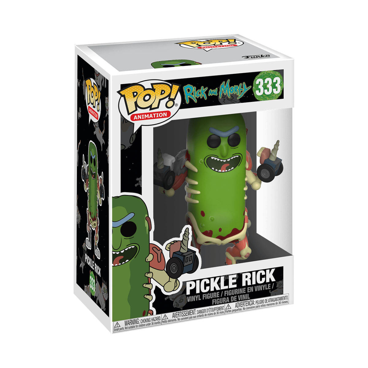 Pop! Pickle Rick - Figurine Pop! Rick and Morty - vue 2