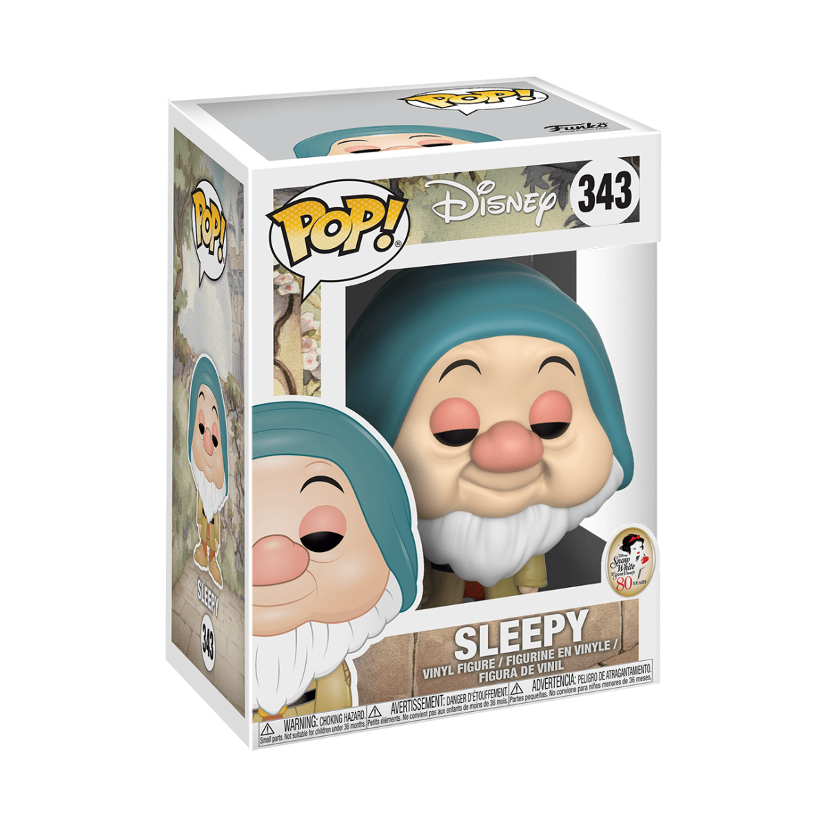 Pop! Sleepy - Figurine Pop! Disney - vue 2