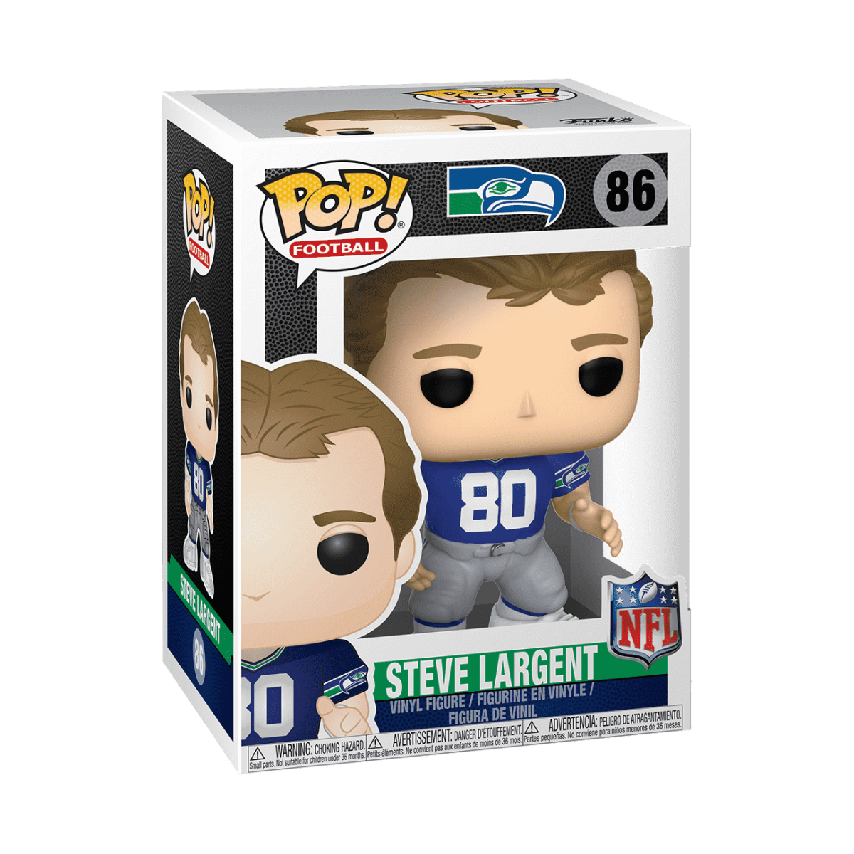Pop! Steve Largent - Figurine Pop! NFL - vue 2