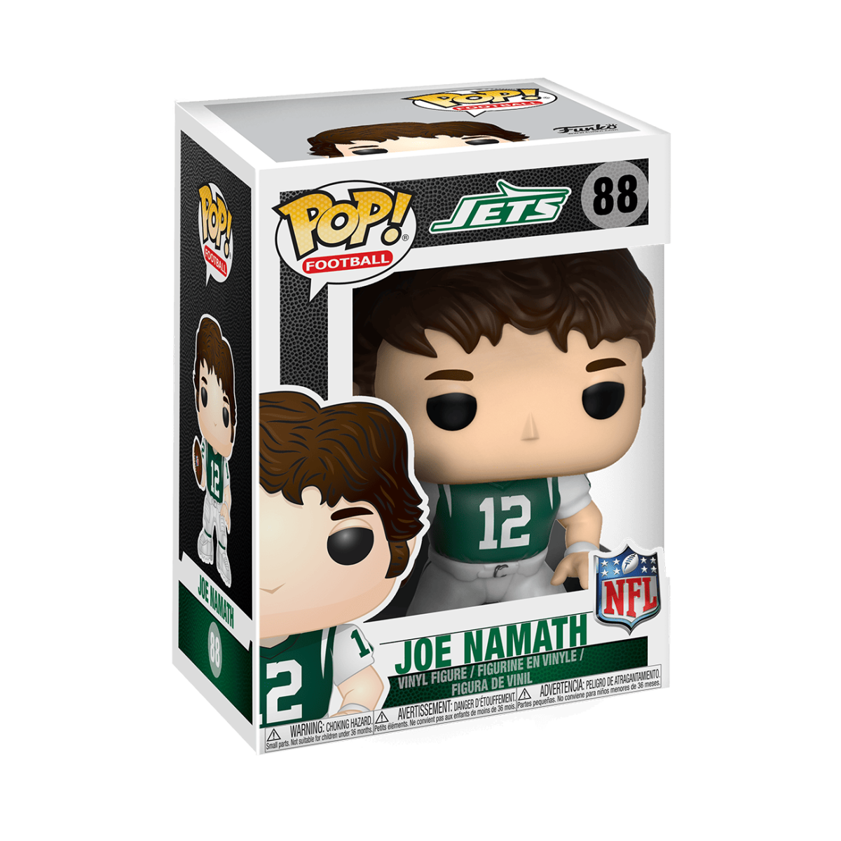 Pop! Joe Namath - Figurine Pop! NFL - vue 2