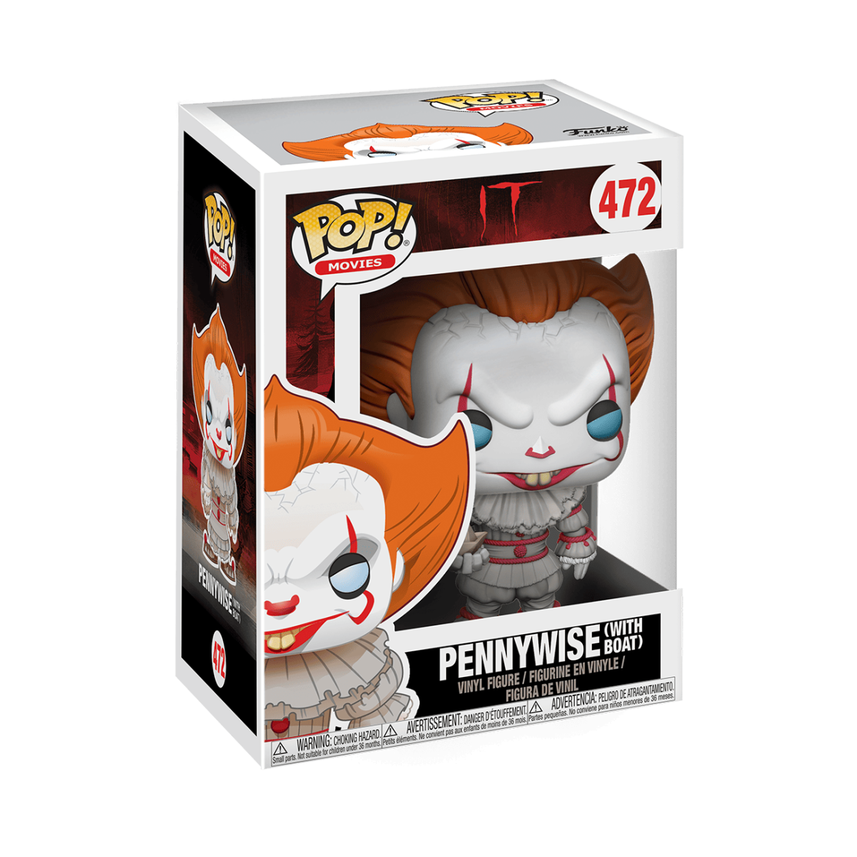 Pop! Pennywise with Boat - Figurine Pop! IT - vue 2