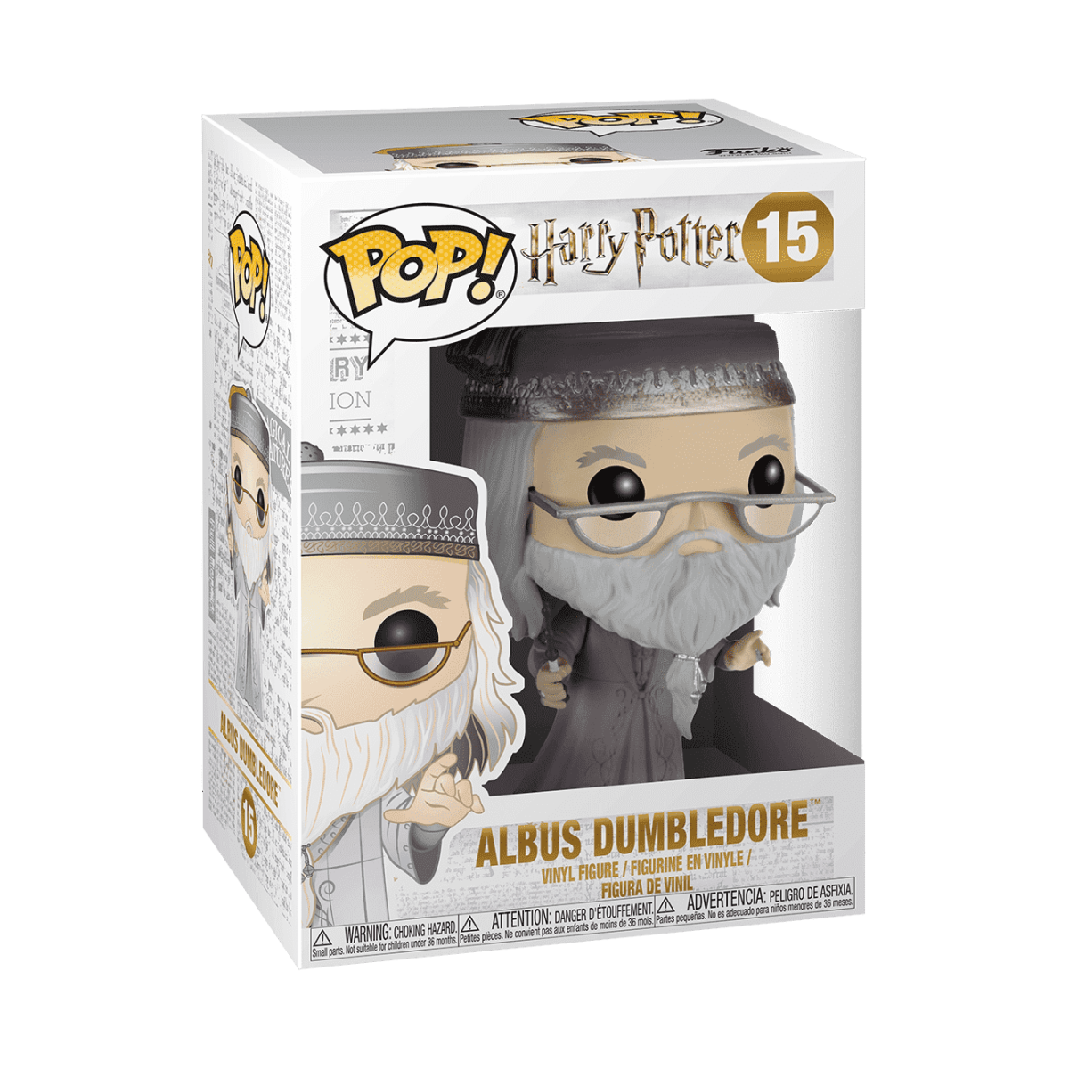 Pop! Albus Dumbledore with Wand - Figurine Pop! Harry Potter - vue 2