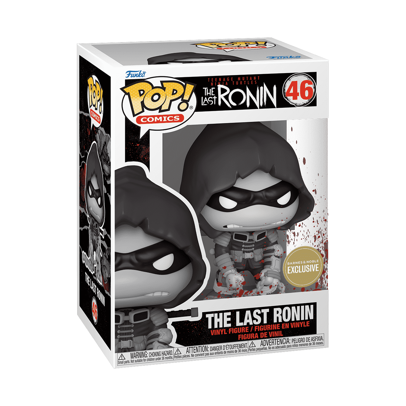 Pop! The Last Ronin (Black and White) - Figurine Pop! Teenage Mutant Ninja Turtles - vue 2