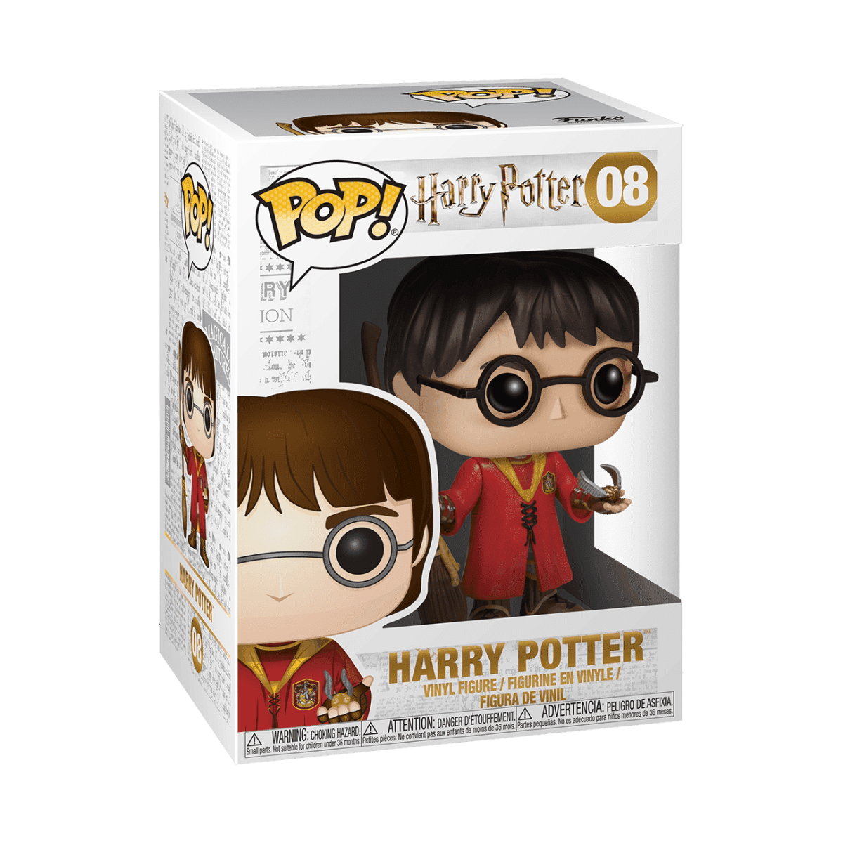 Pop! Quidditch Harry - Figurine Pop! Harry Potter - vue 2