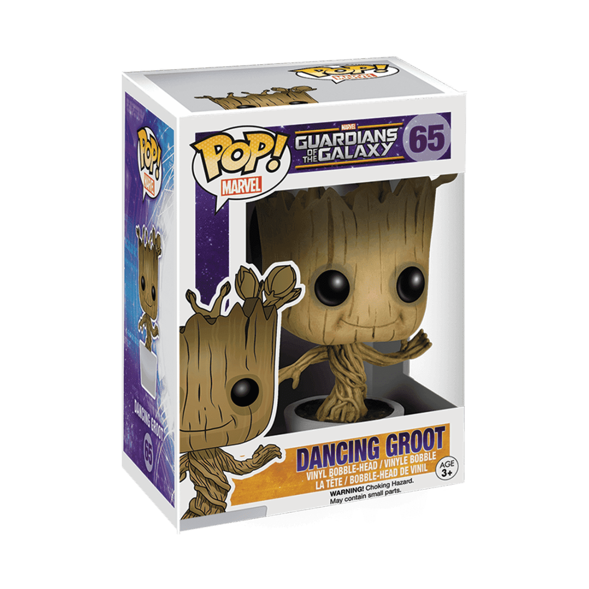 Pop! Dancing Groot - Figurine Pop! Marvel - vue 2