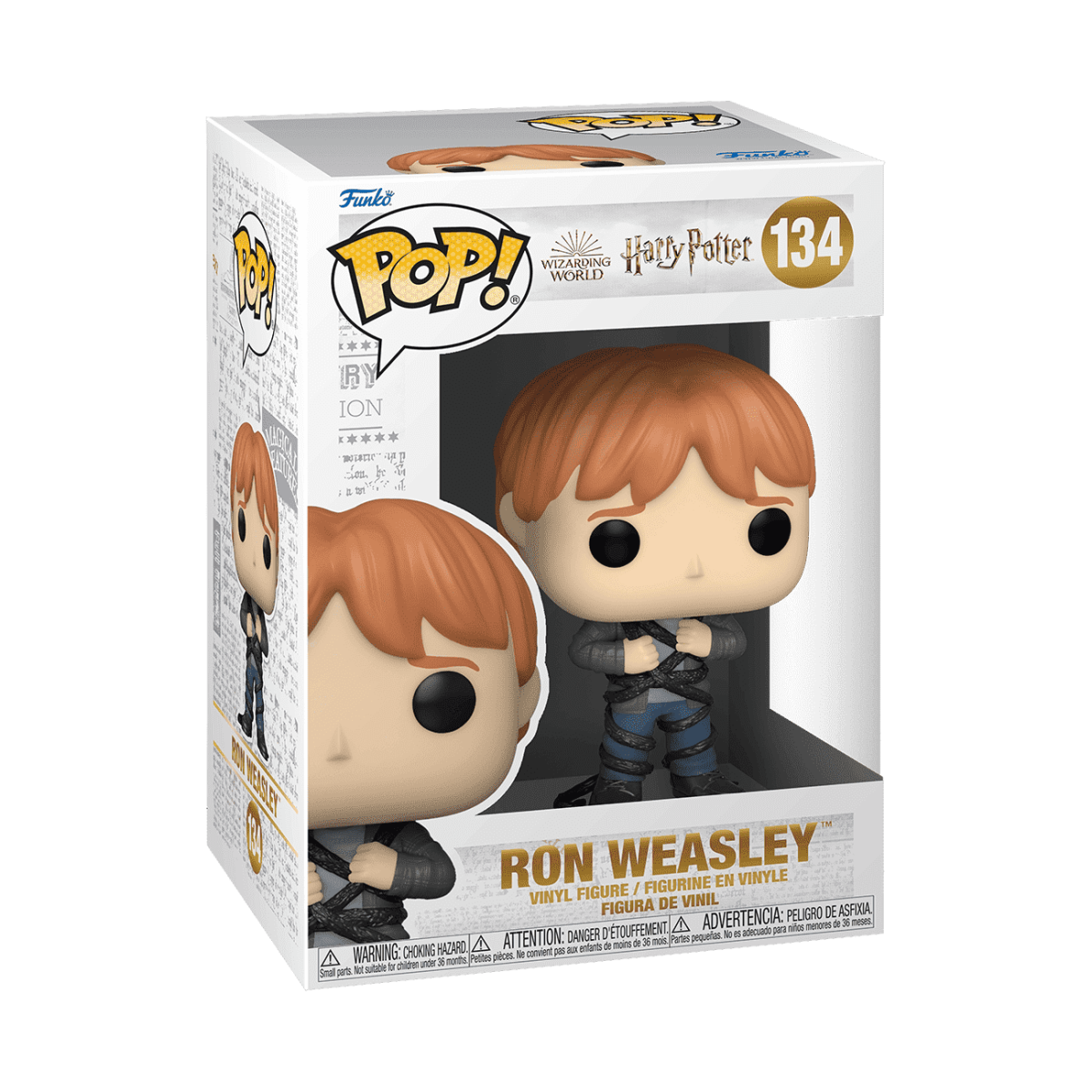 Pop! Ron Weasley in Devil's Snare - Figurine Pop! Harry Potter - vue 2