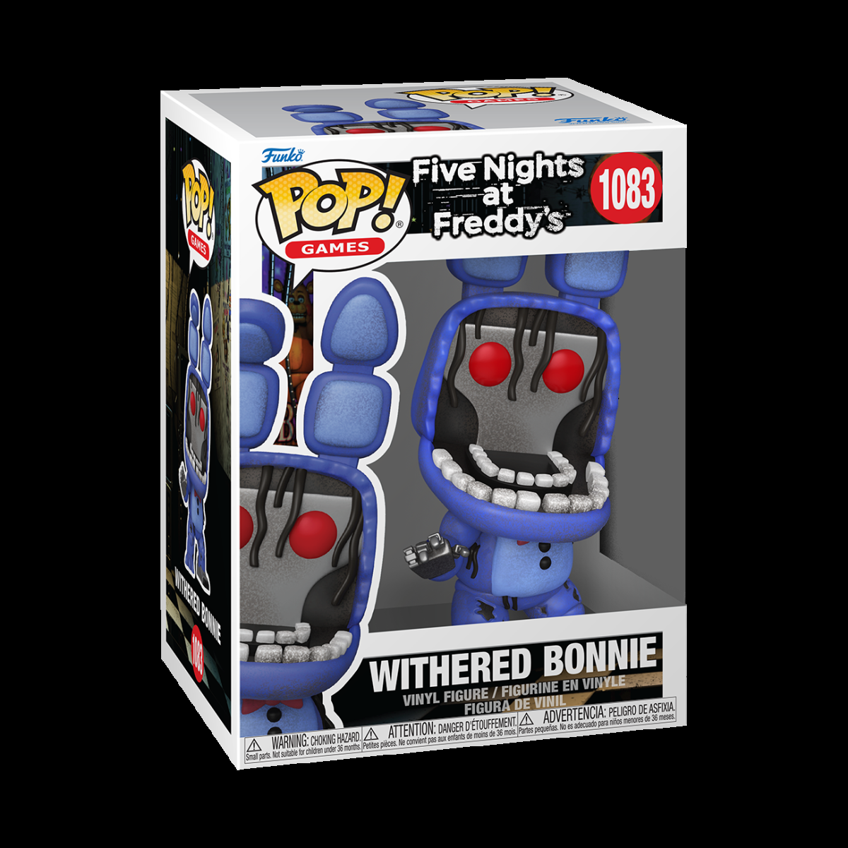 Pop! Withered Bonnie - Figurine Pop! Five Nights at Freddy's - vue 2