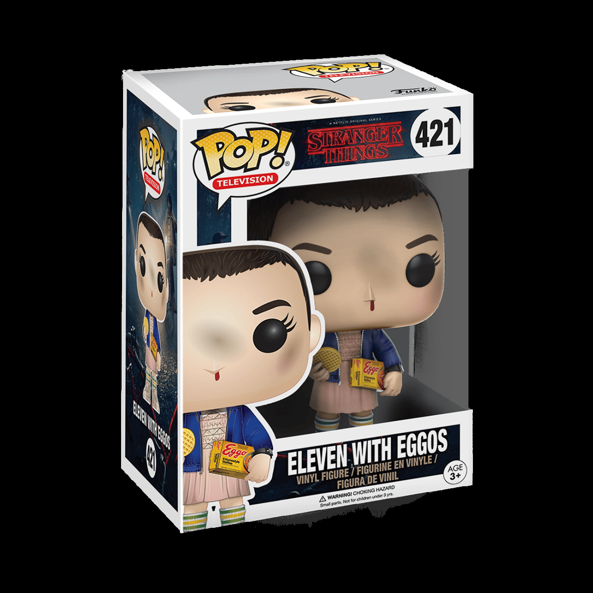 Pop! Eleven with Eggos - Figurine Pop! Stranger Things - vue 2