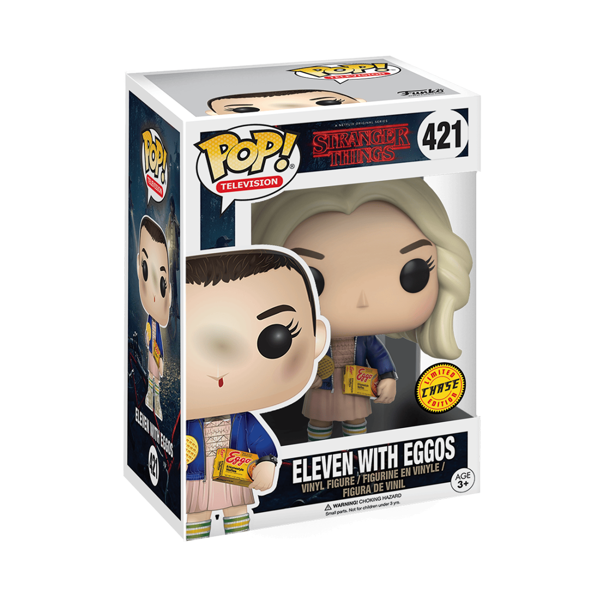 Pop! Eleven with Eggos - Figurine Pop! Stranger Things - vue 4