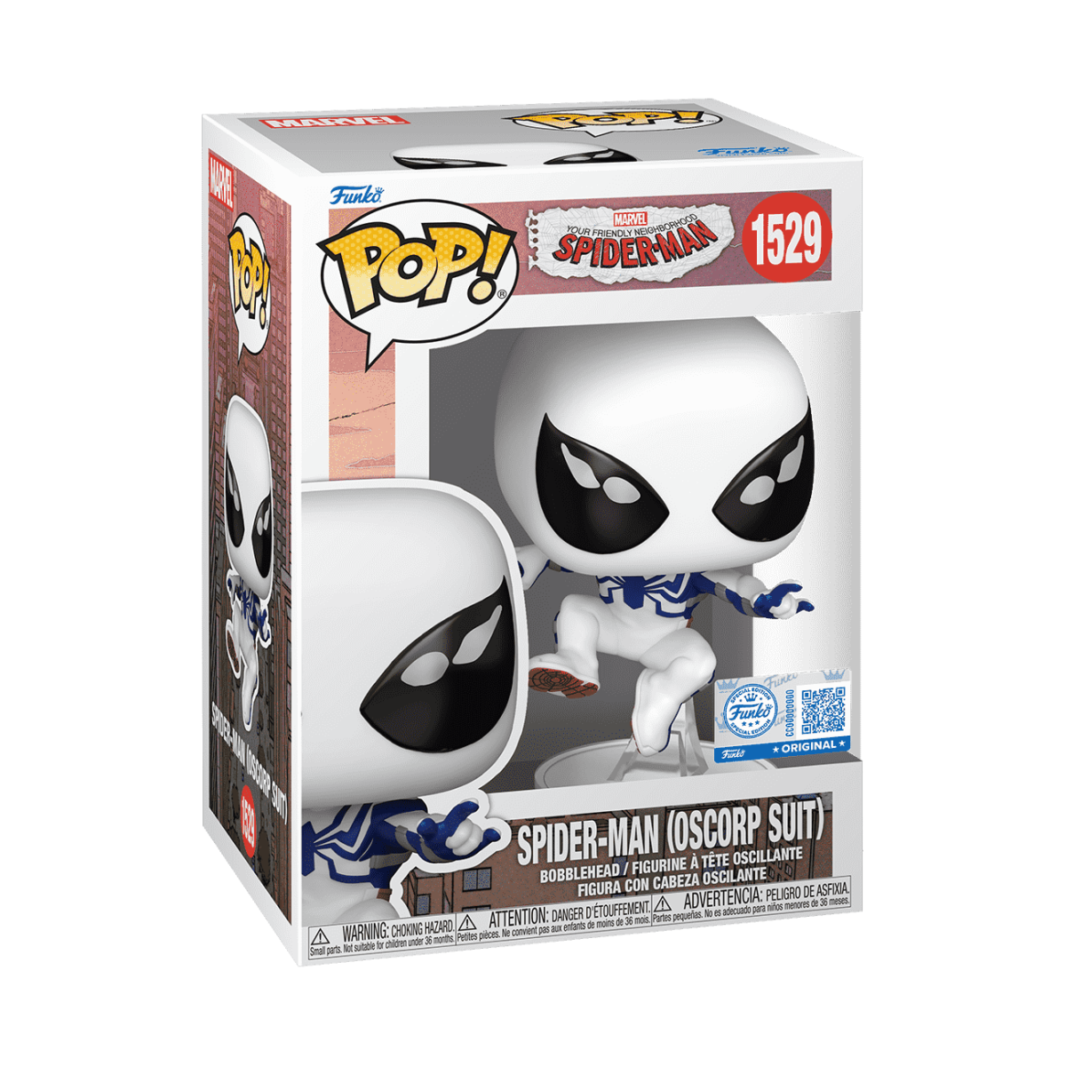 Pop! Spider-Man (Oscorp Suit) - Figurine Pop! Marvel - vue 3