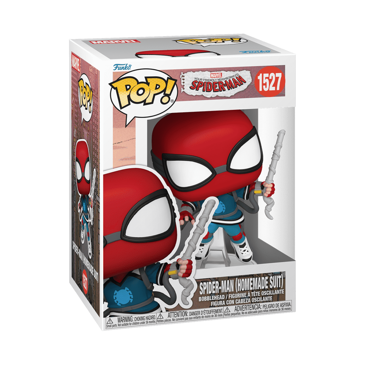 Pop! Spider-Man (Homemade Suit) - Figurine Pop! Marvel - vue 2