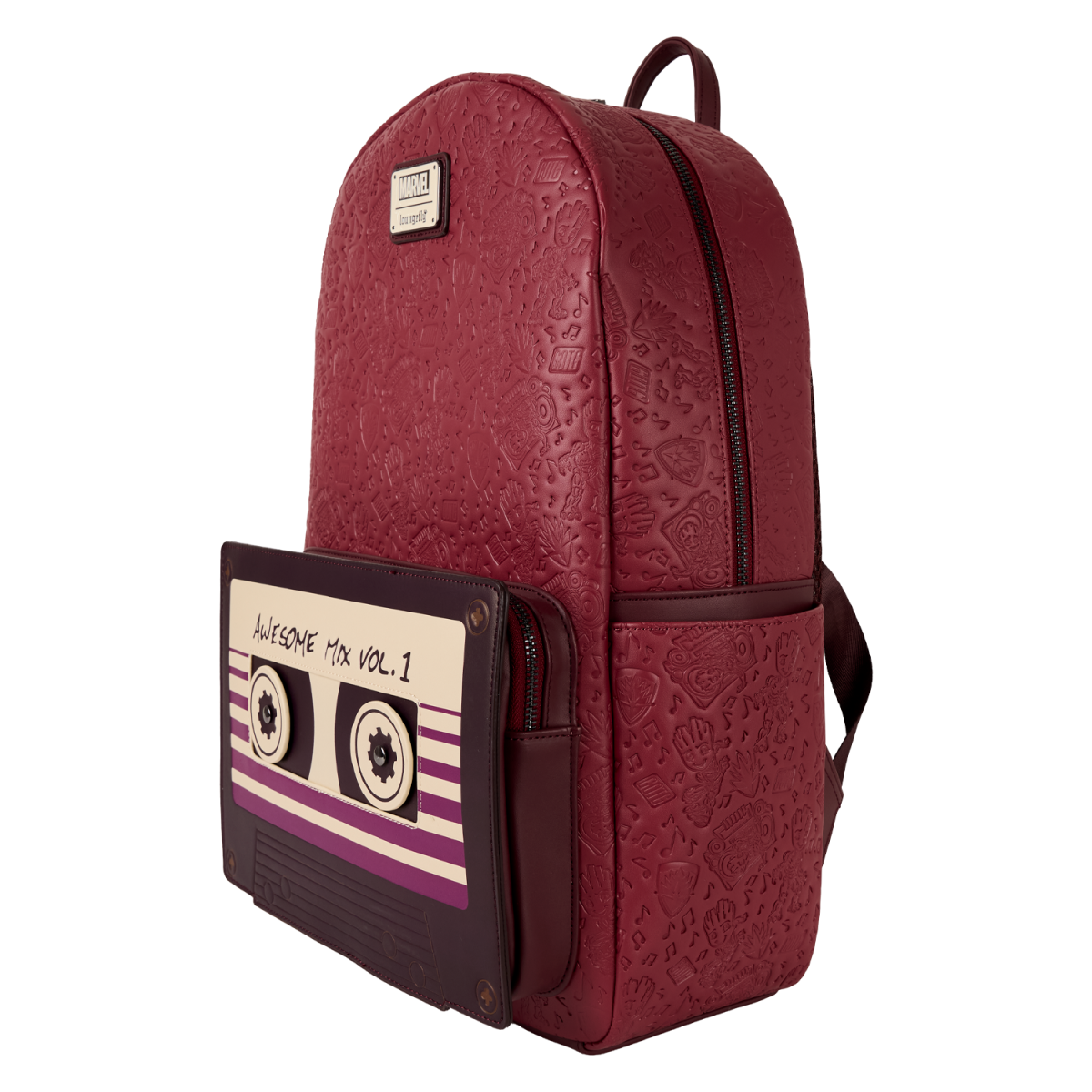 Guardians of the Galaxy Groot Mixtape All-Over Print Full-Size Backpack - Figurine Bags Marvel - vue 3