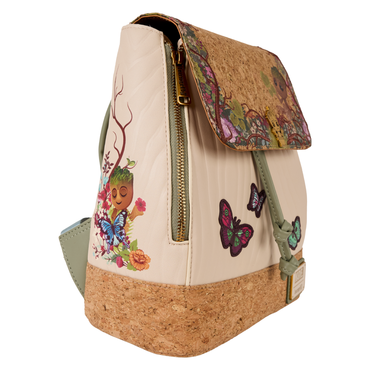 Guardians of the Galaxy Floral Groot Drawstring Mini Backpack - Figurine Bags Marvel - vue 4
