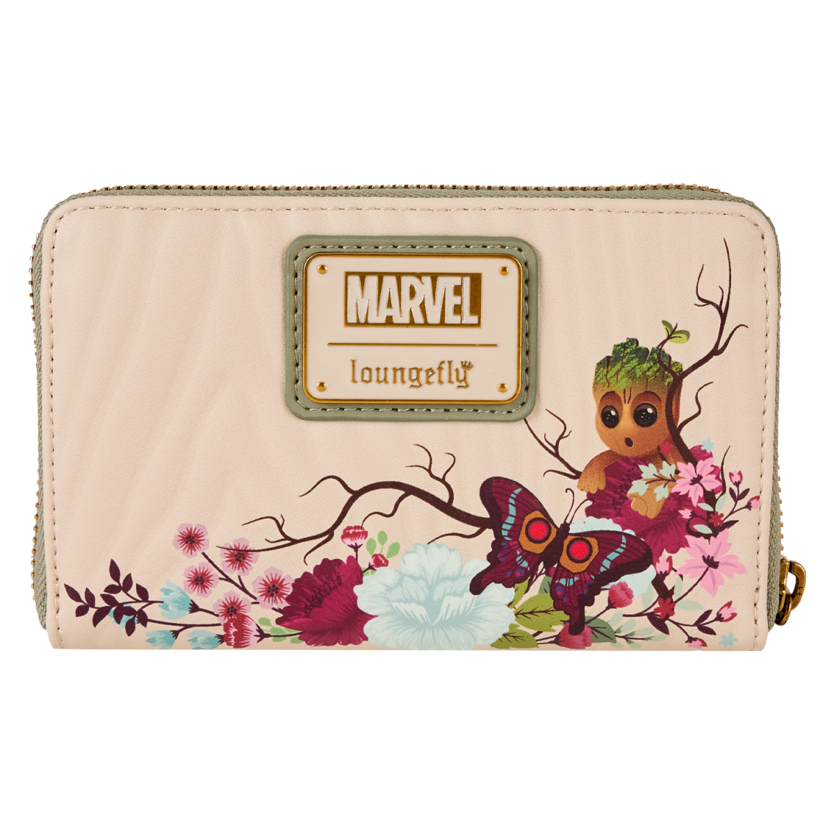 Guardians of the Galaxy Floral Groot Zip Around Wallet - Figurine Wallets Marvel - vue 4