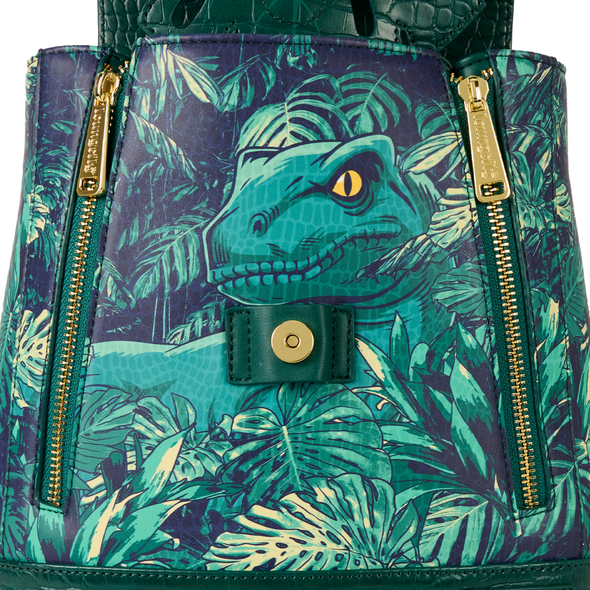 Jurassic World Jungle Velociraptor Glow Drawstring Mini Backpack - Figurine Bags Jurassic World - vue 5