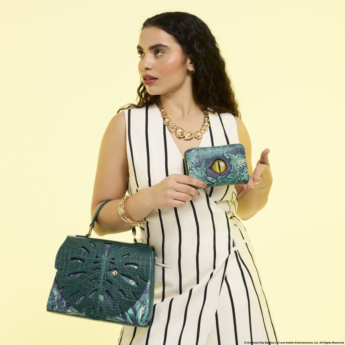Jurassic World Jungle Velociraptor Glow Crossbody Bag - Figurine Bags Jurassic World - vue 3