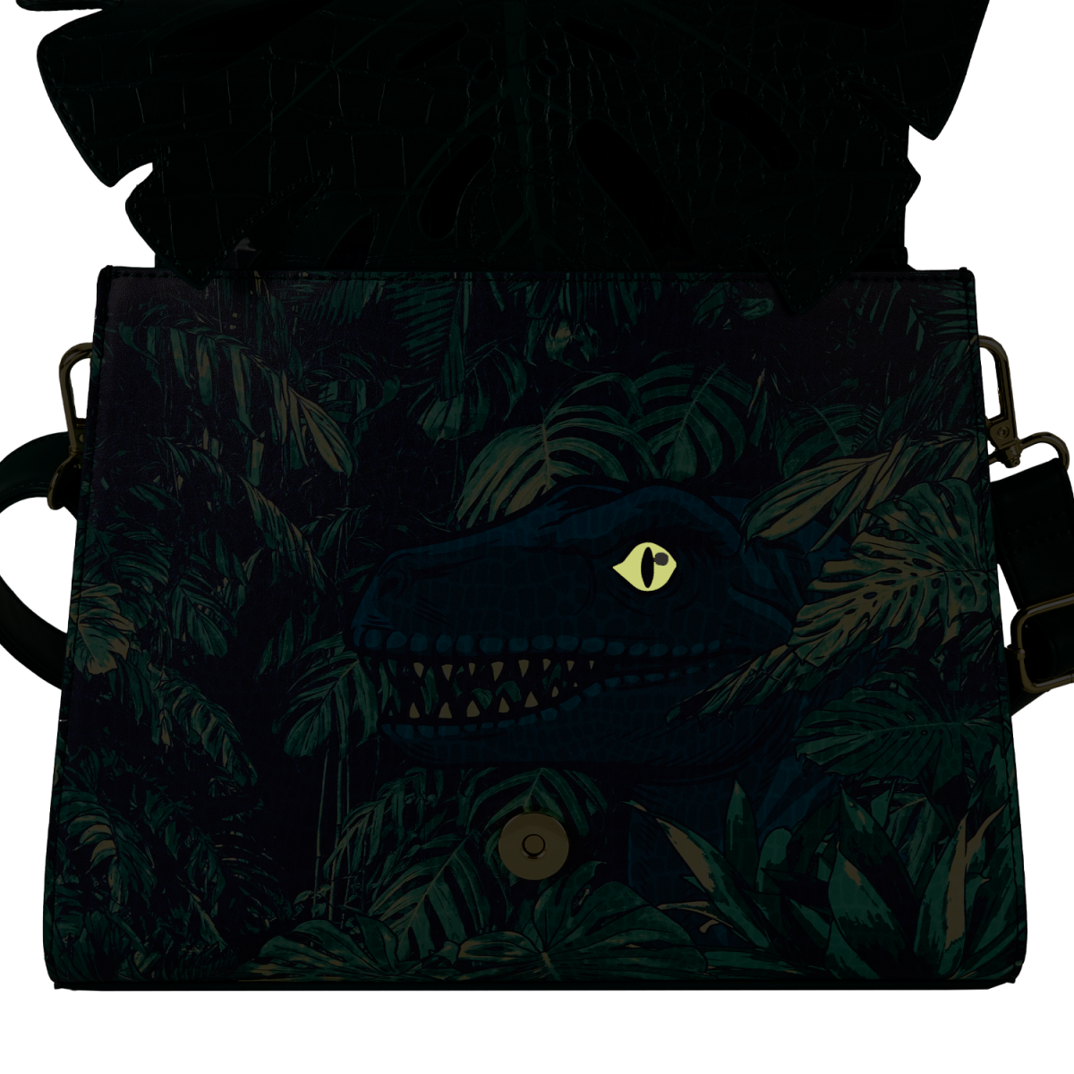 Jurassic World Jungle Velociraptor Glow Crossbody Bag - Figurine Bags Jurassic World - vue 5